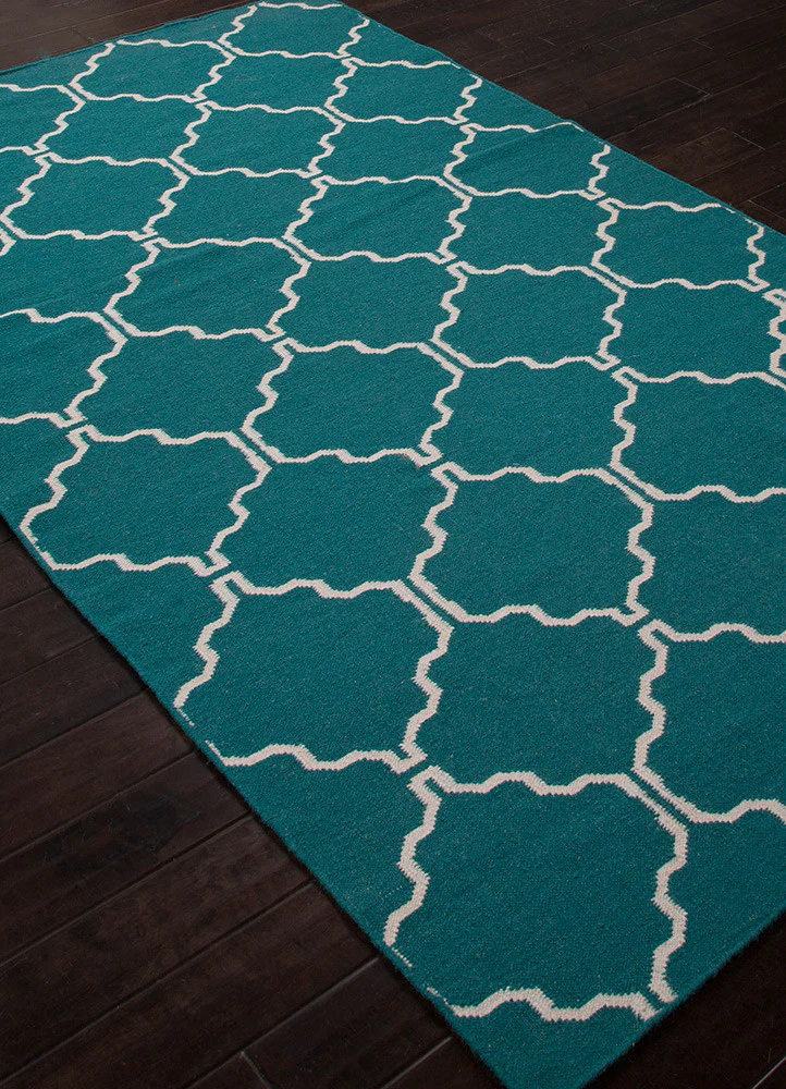 Maroc Delphine Biscay Bay/Bone White Area Rug - Image 2