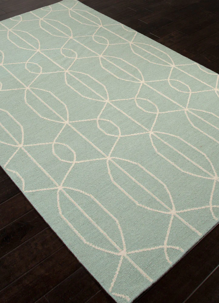 Maroc Naima Light Turquoise Area Rug - Image 2