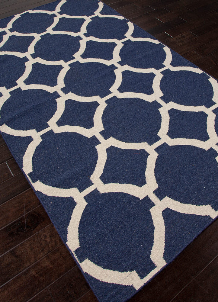 Maroc Rafi Deep Navy/Antique White Area Rug - Image 2