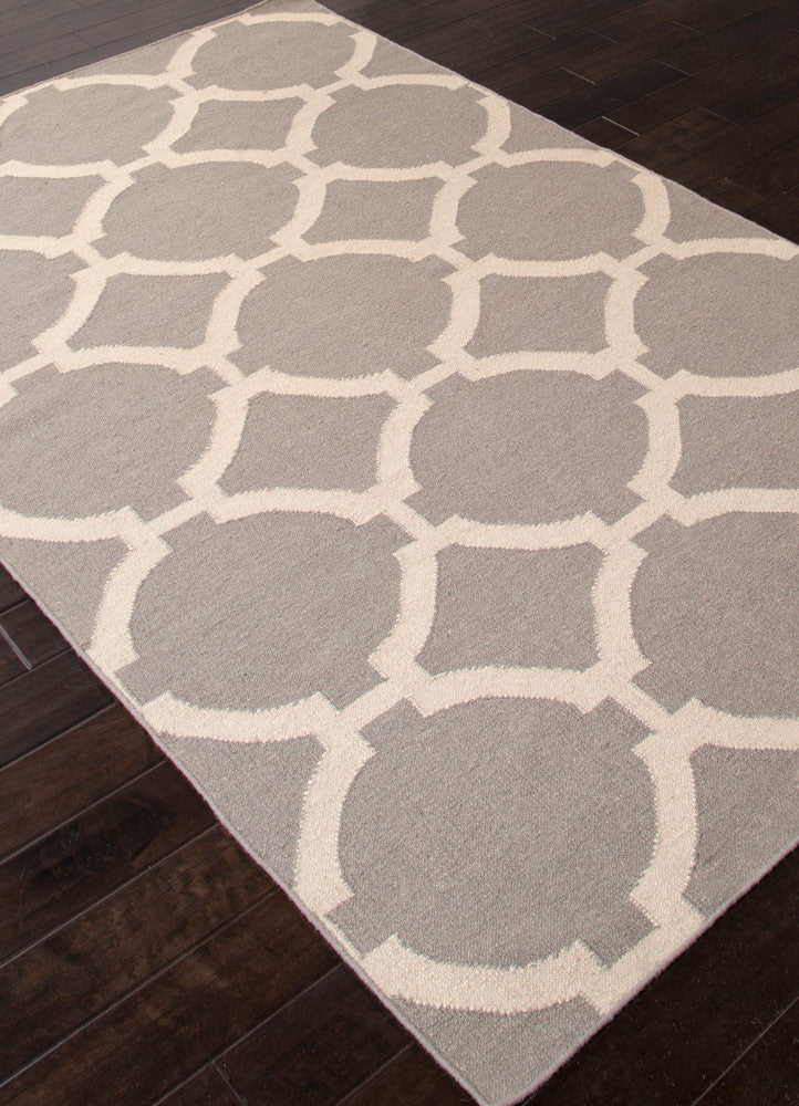 Maroc Rafi Medium Gray/Antique White Area Rug - Image 2