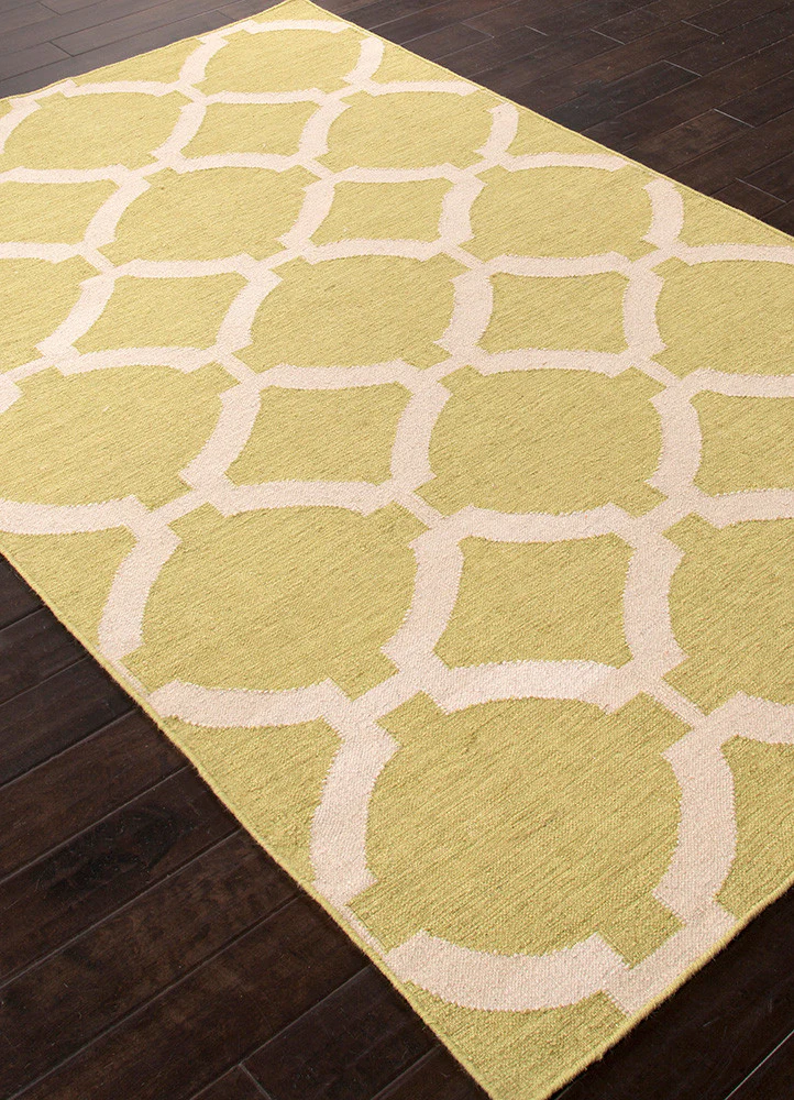 Maroc Rafi Wild Lime/Antique White Area Rug - Image 2