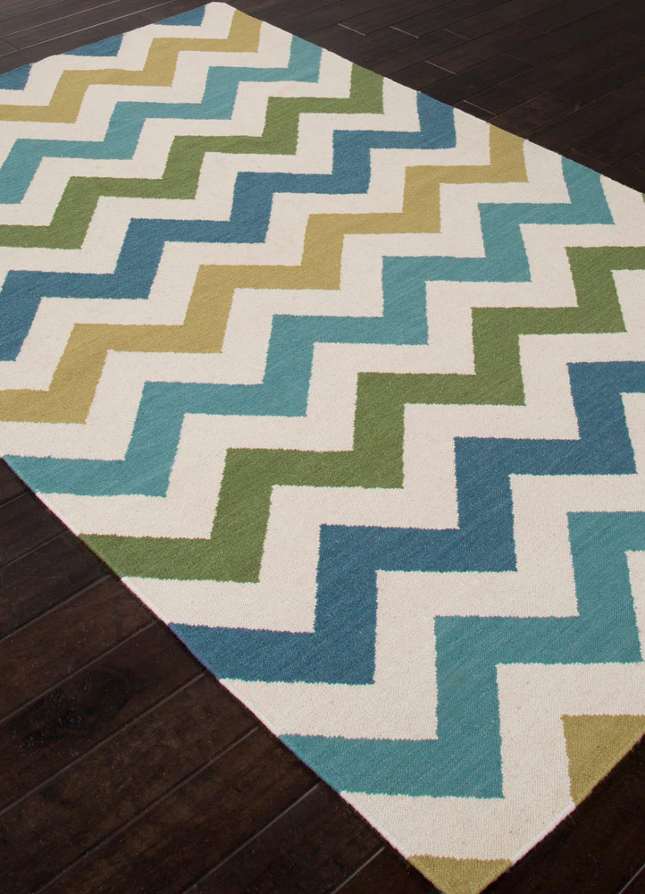 Maroc Zazzy White/Capri Area Rug - Image 2