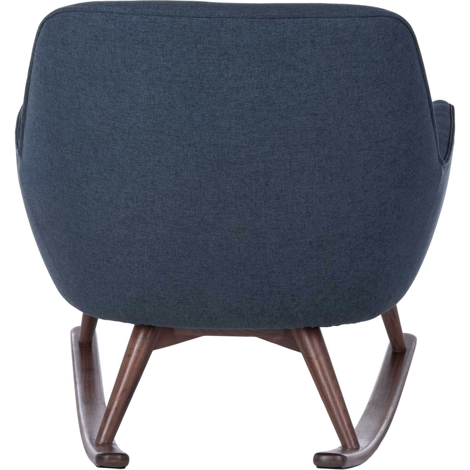 Marquis Mid-Century Rocking Chair Blue - Image 4