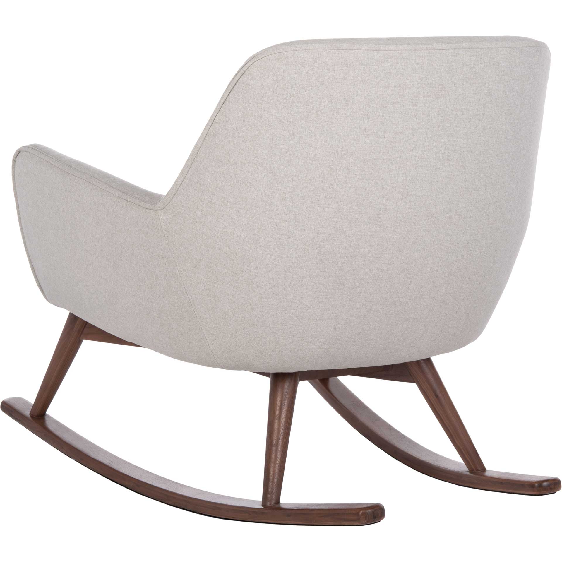 Marquis Mid-Century Rocking Chair Light Gray - Image 5