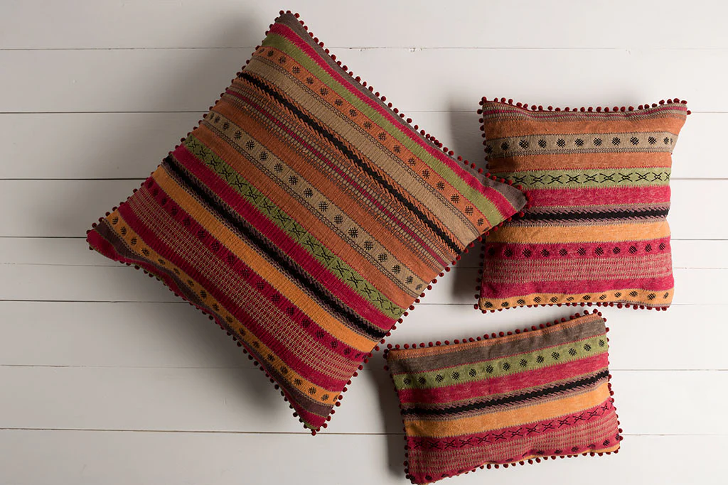 Marrakech Burnt Orange/Forest Pillow - Image 2