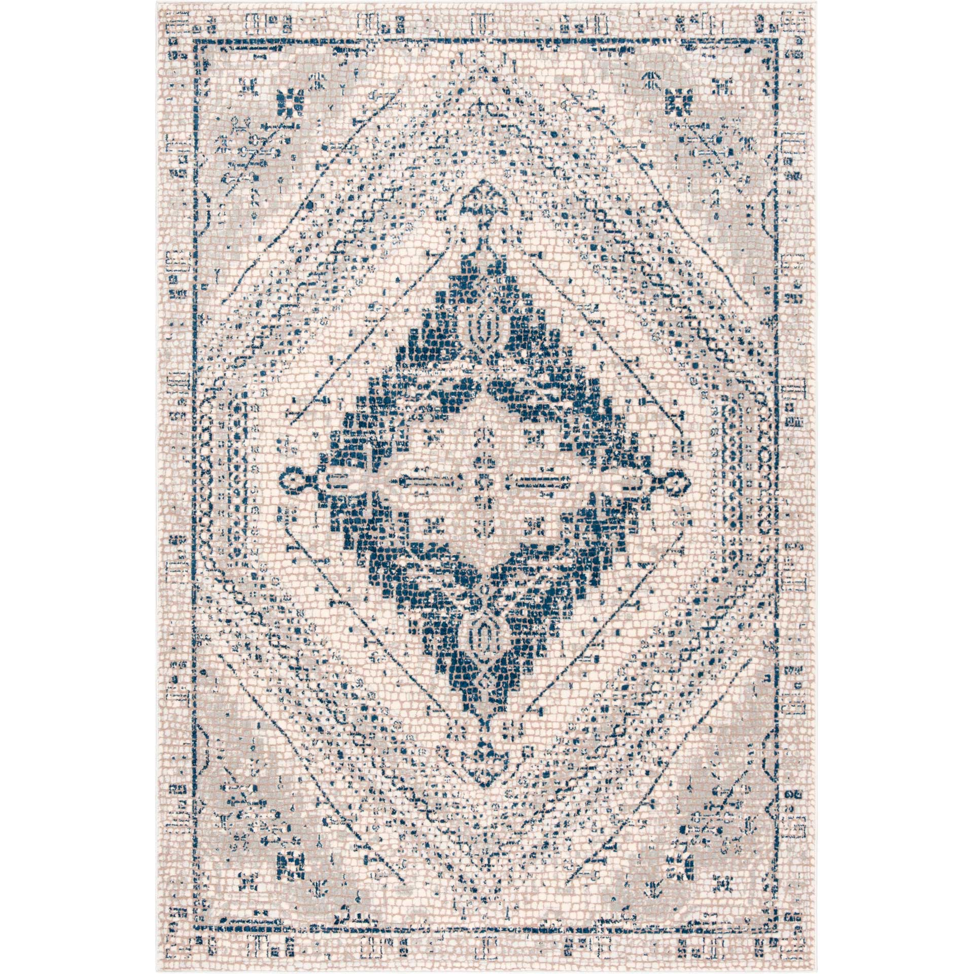 Marseille Navy/Ivory Area Rug - Image 3