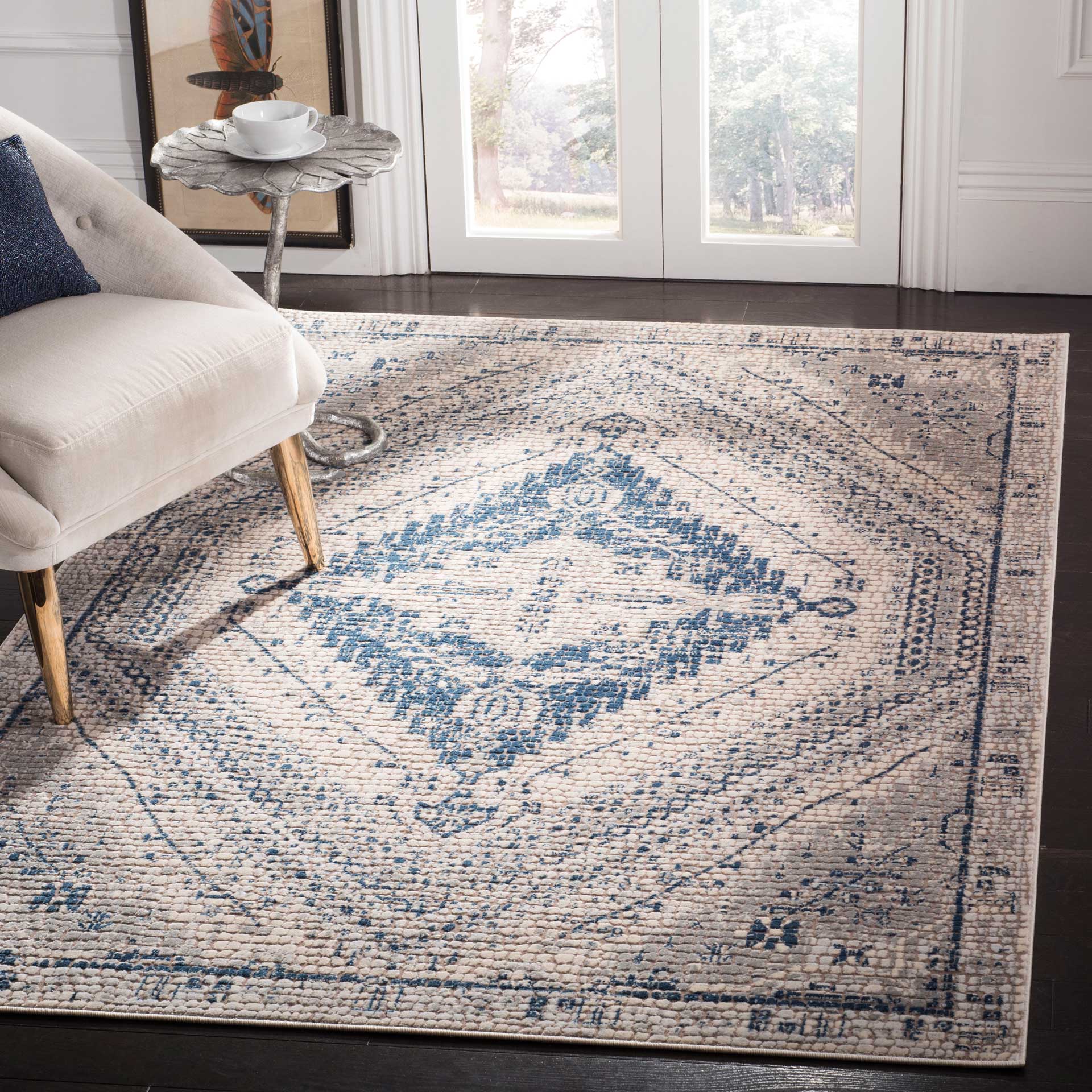 Marseille Navy/Ivory Area Rug - Image 6