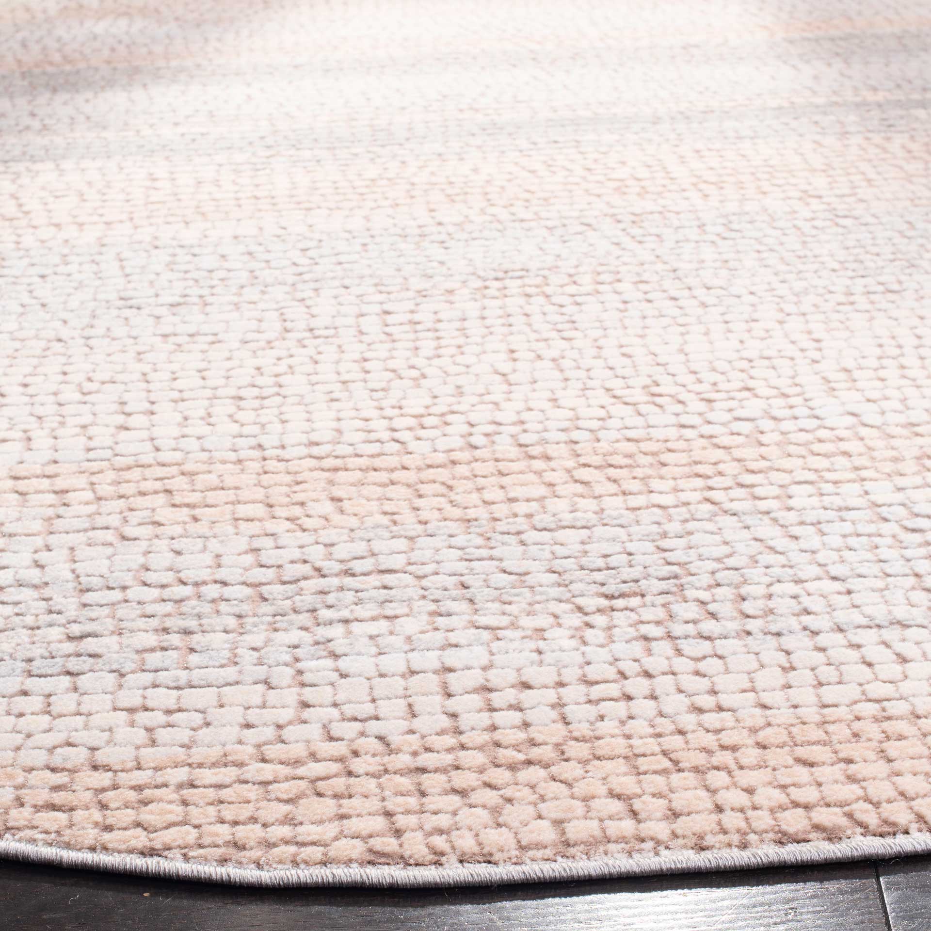 Marseille Silver/Ivory Round Rug - Image 2