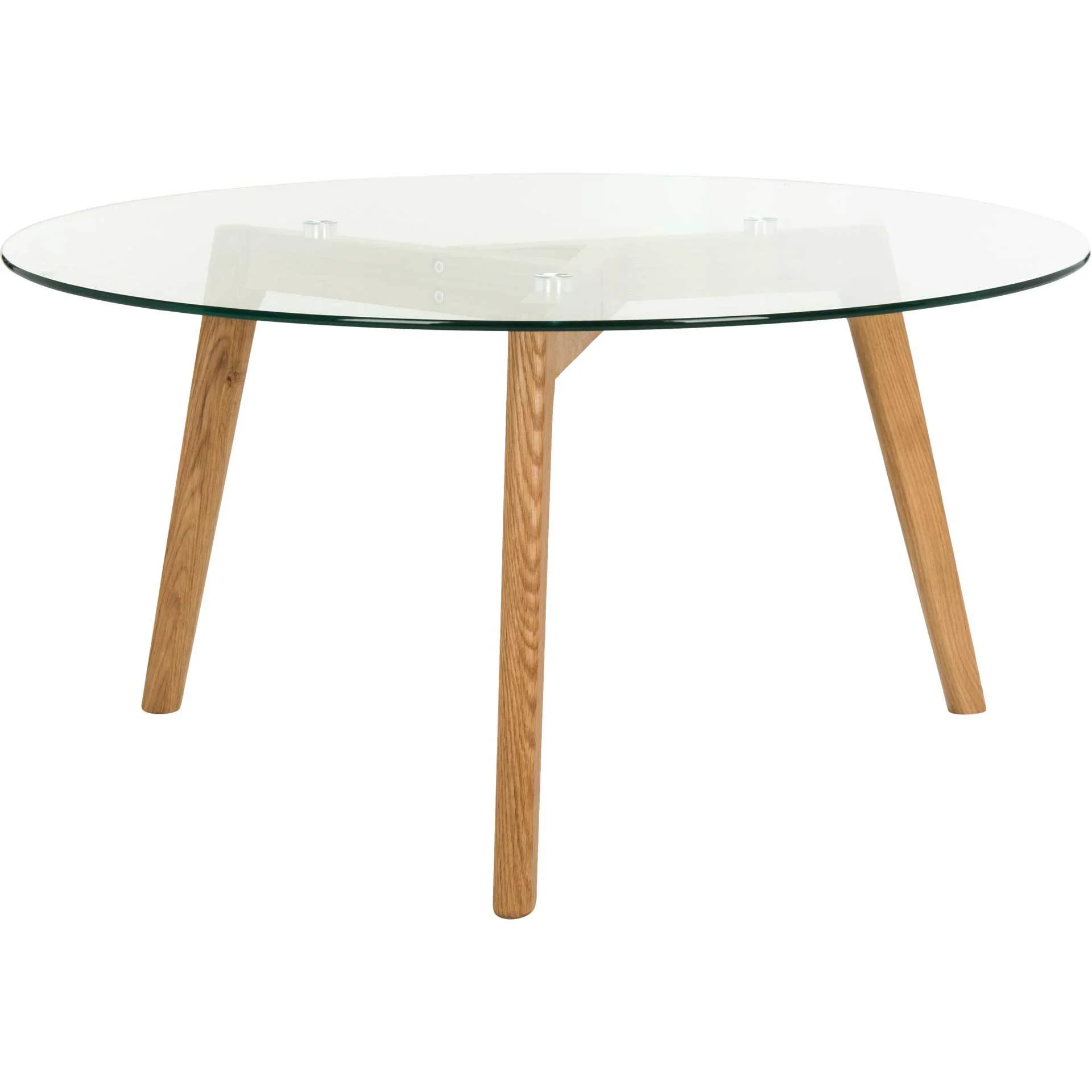 Martin Round Glass Coffee Table - Image 2