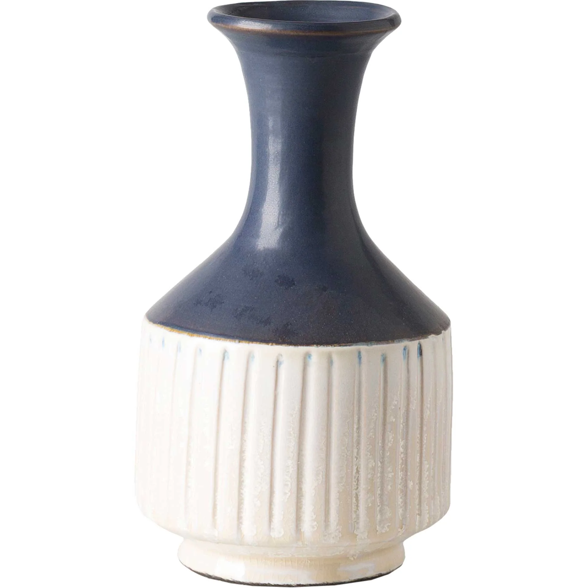 Masha Vase Navy/Cream - Image 2