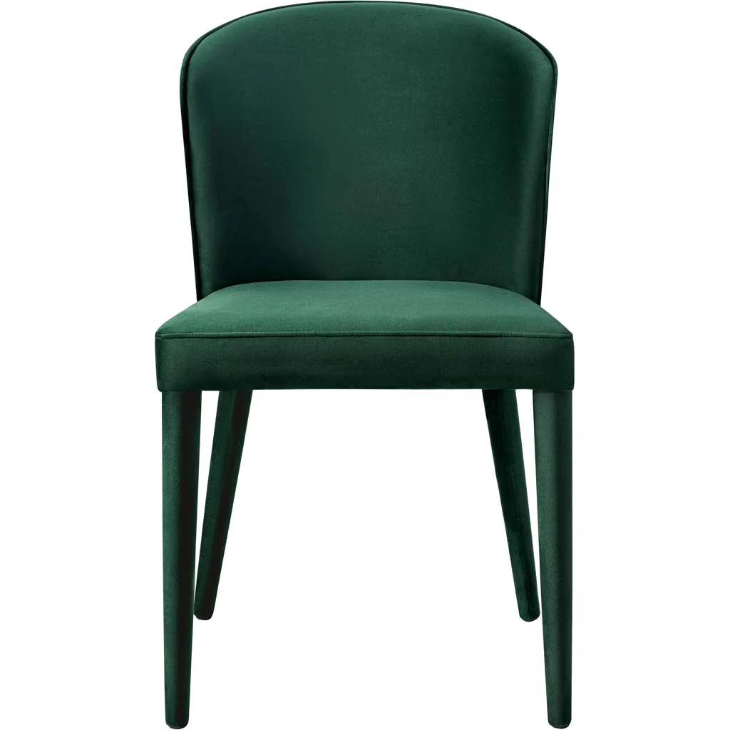 Mason Velvet Chair Forest Green - Image 2
