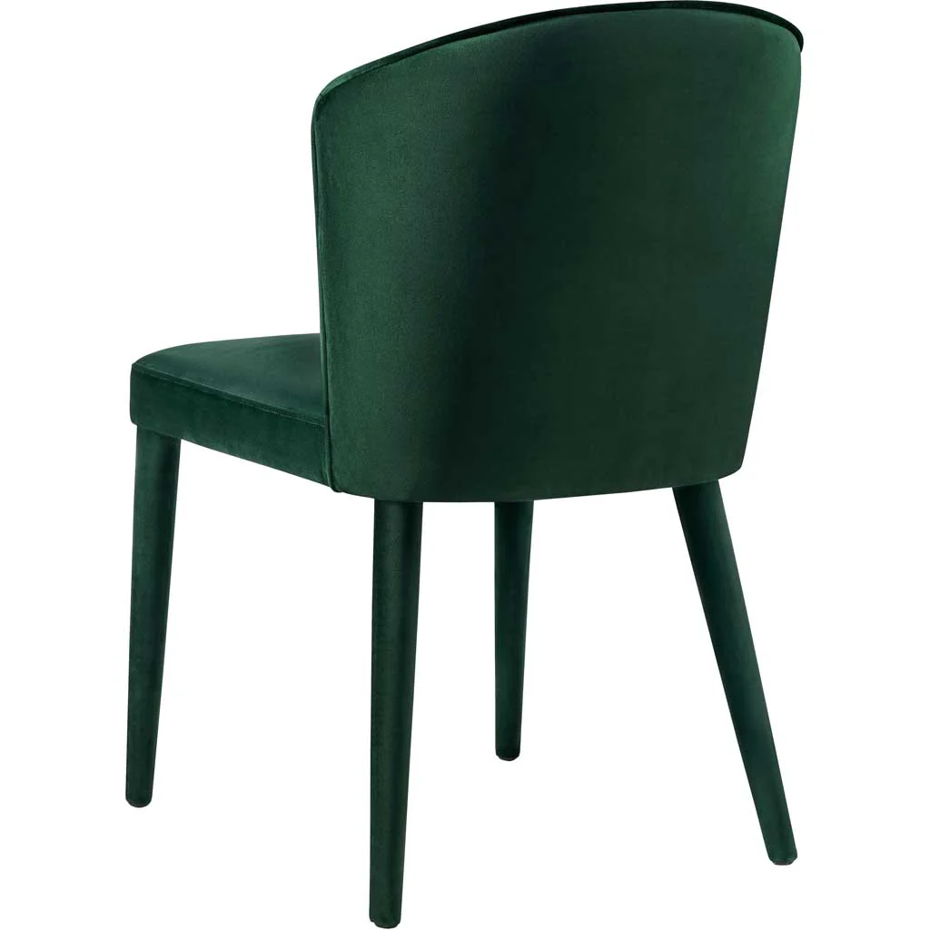Mason Velvet Chair Forest Green - Image 3