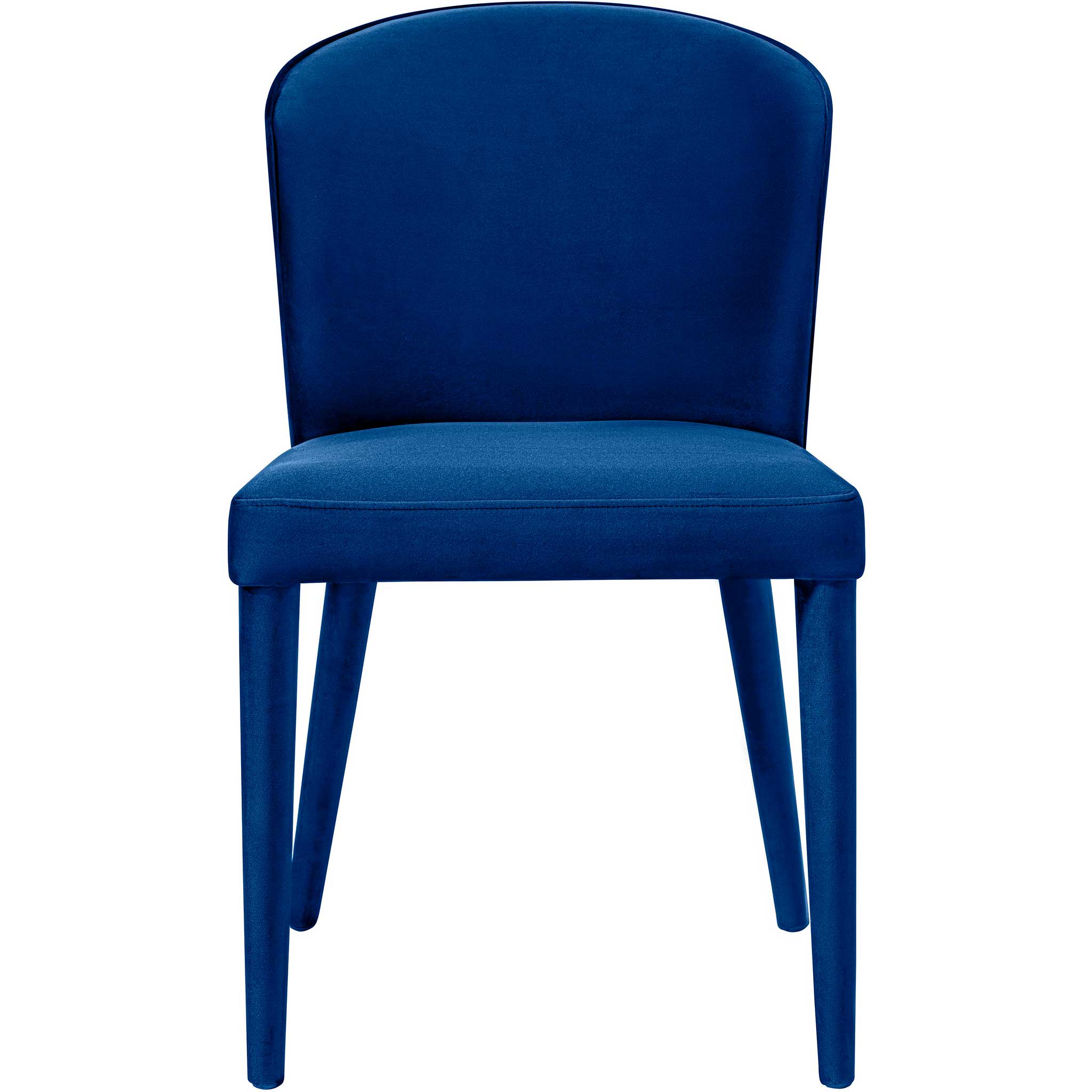 Mason Velvet Chair Navy - Image 2