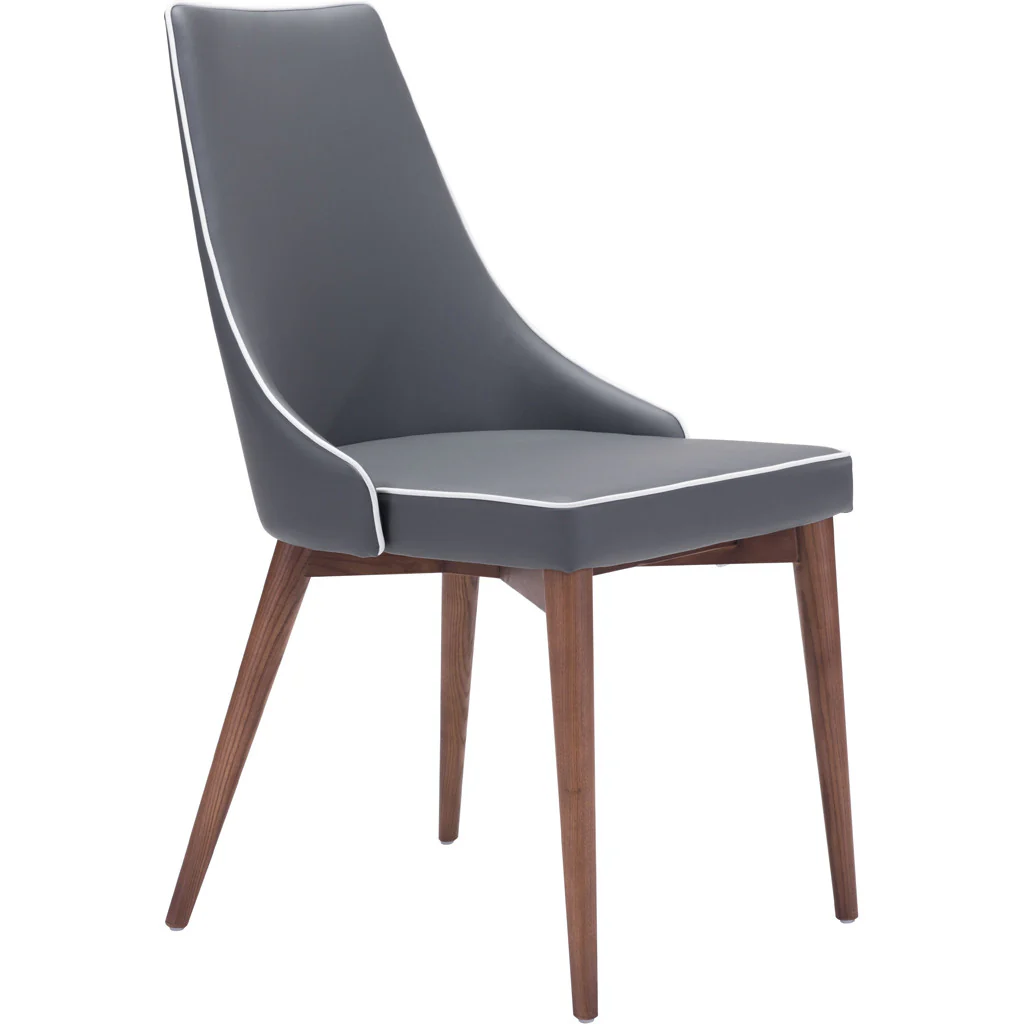 Mastery Dining Chair Dark Gray (Set of 2)