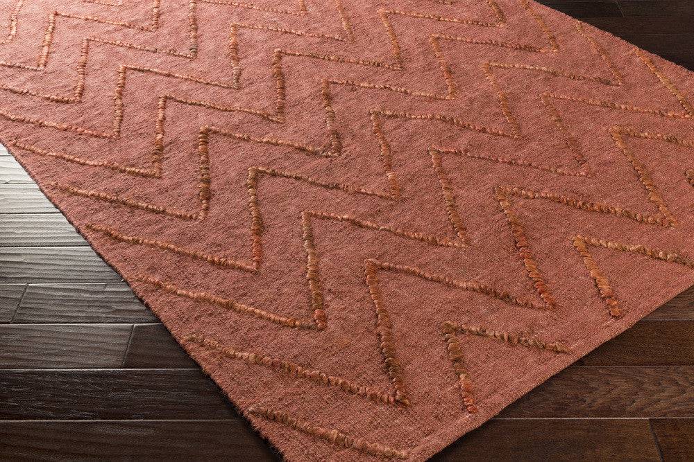 Mateo Rust Area Rug - Image 2