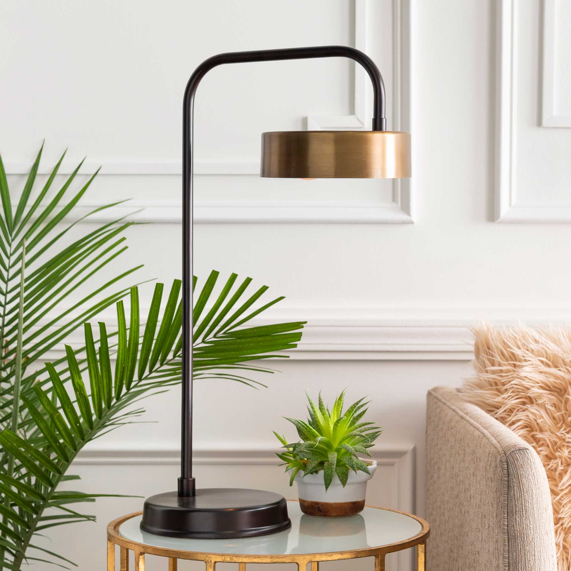 Mavra Table Lamp Bronze/Antique Brass - Image 6