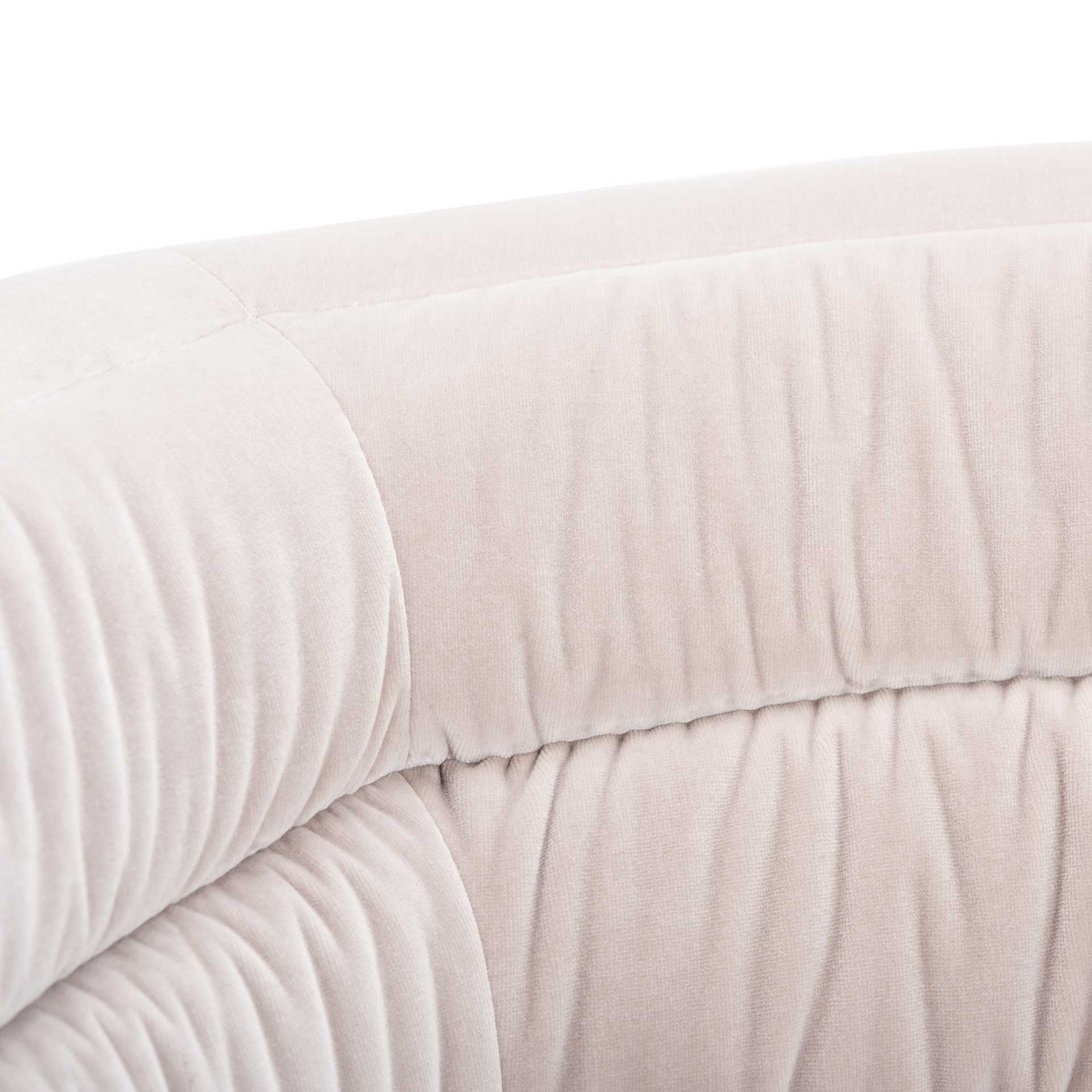 Mavra Velvet Swivel Tub Chair Giotto Almond - Image 7