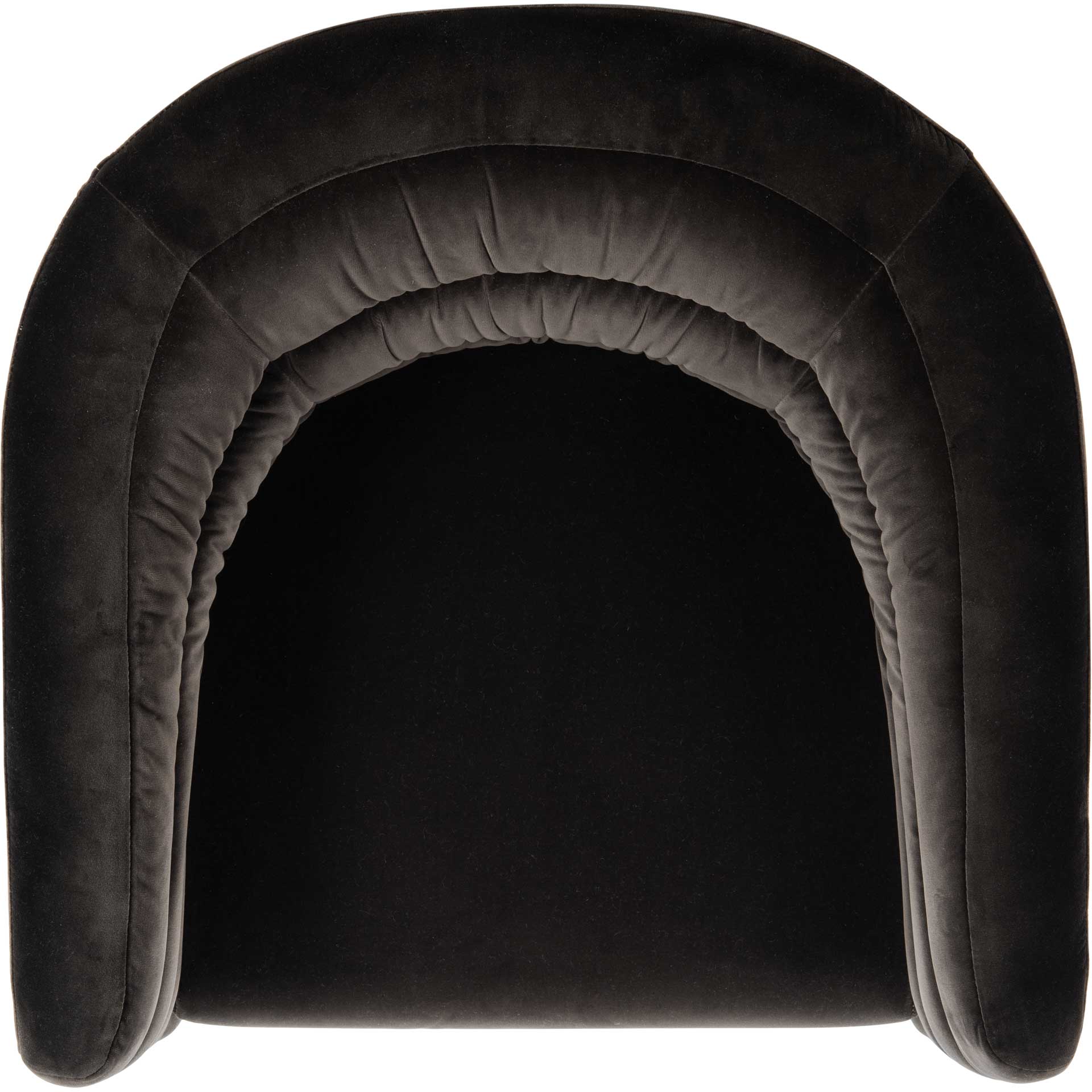 Mavra Velvet Swivel Tub Chair Giotto Shale - Image 6