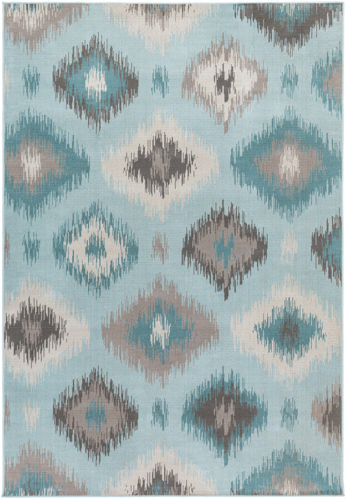 Mavrick Bristol Blue/Gray Area Rug - Image 2