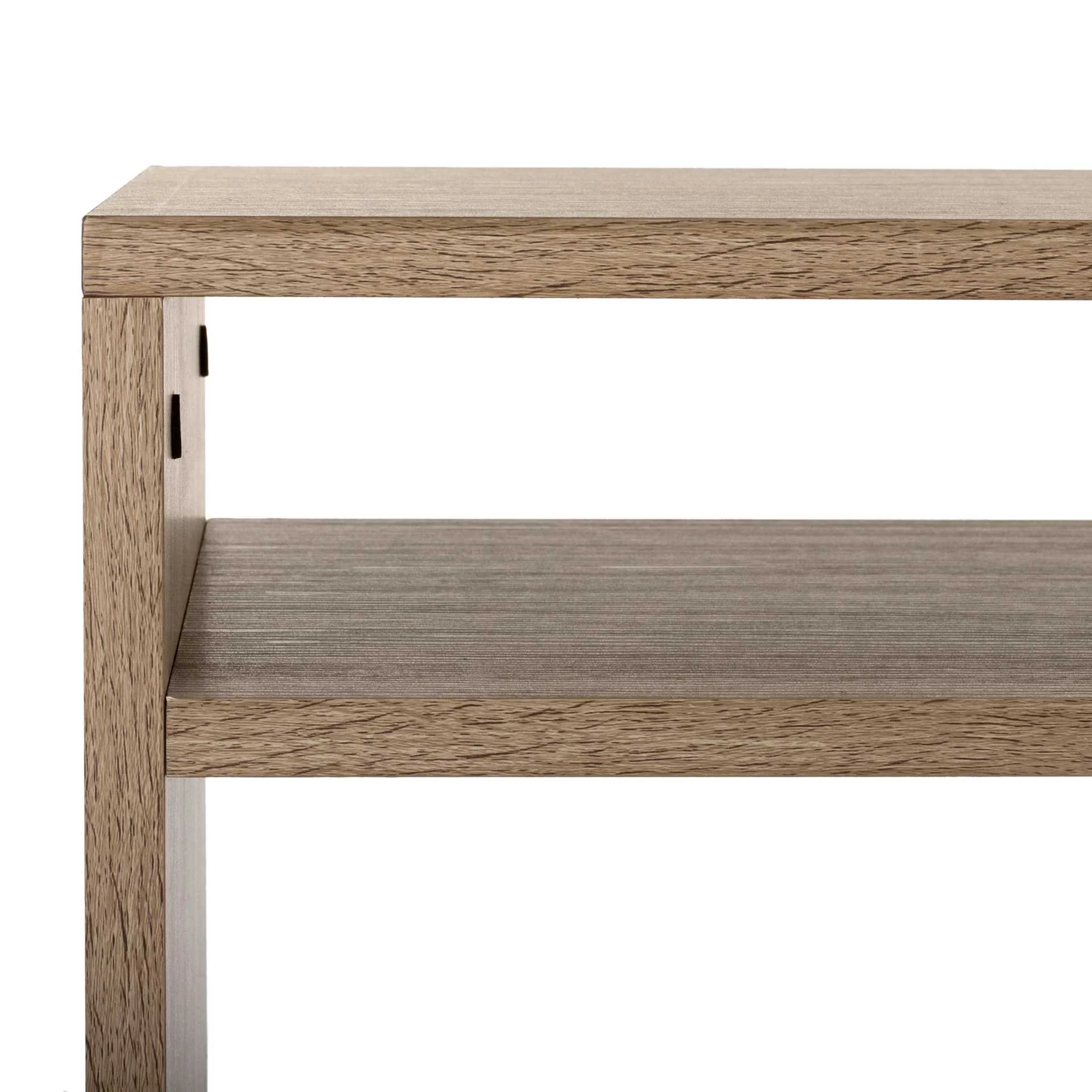 Maxxis Retro Mid Century Wood Etagere Oak/Black - Image 6