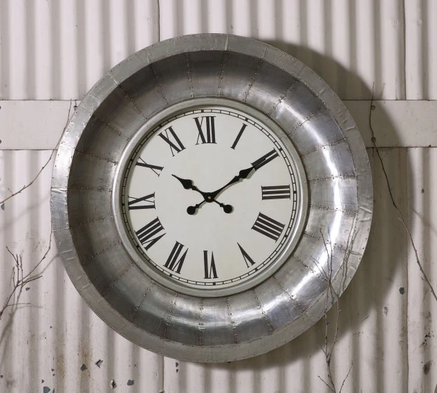 McDonough Aluminum Clock - Image 2
