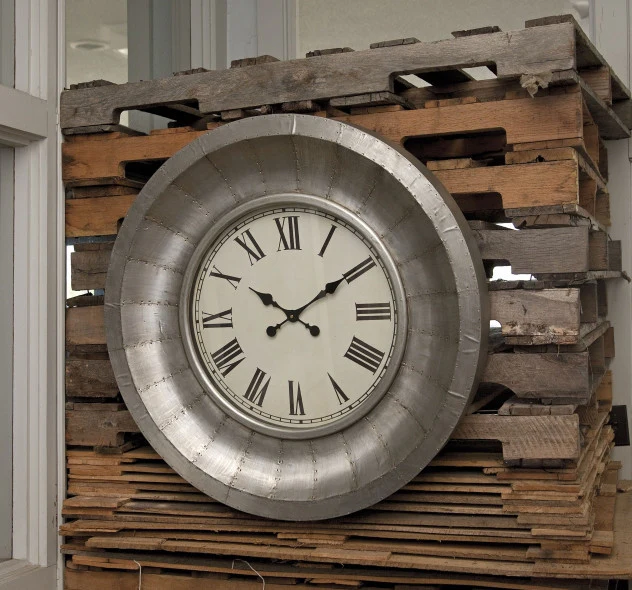 McDonough Aluminum Clock - Image 3