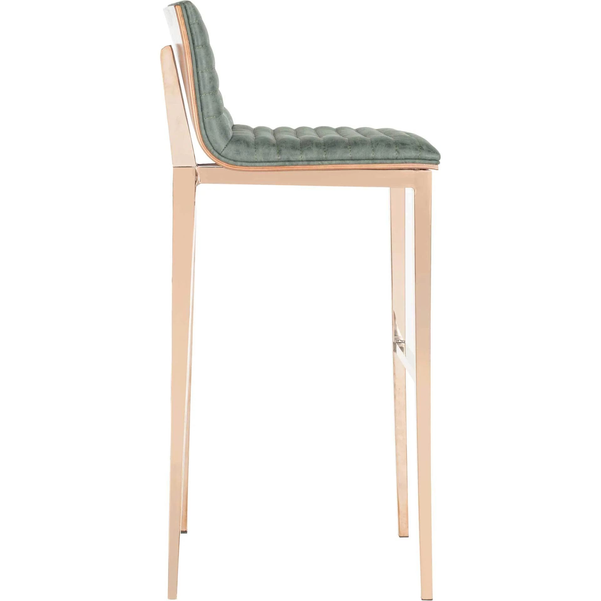 Mckayla Bar Stool Dark Green - Image 3
