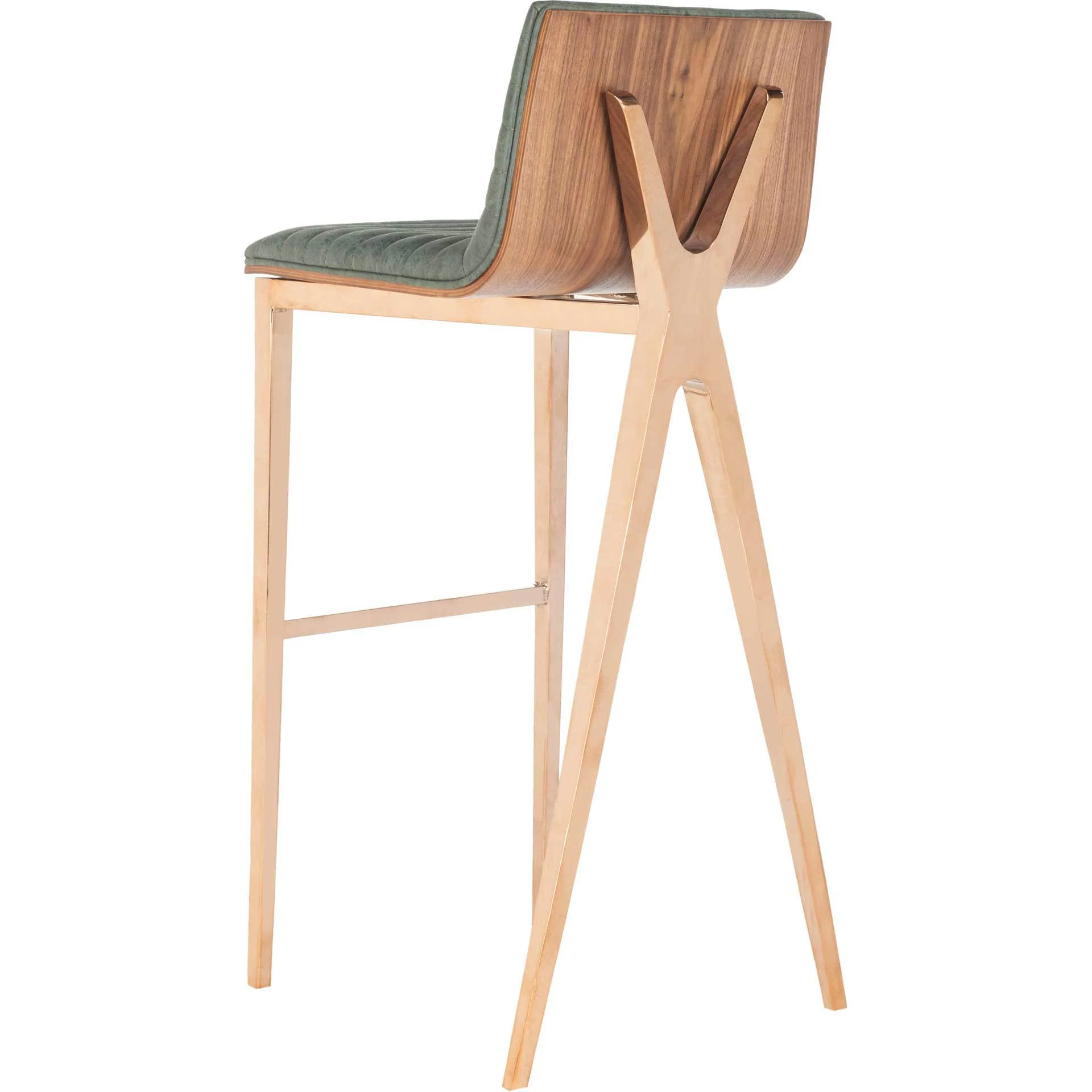 Mckayla Bar Stool Dark Green - Image 5