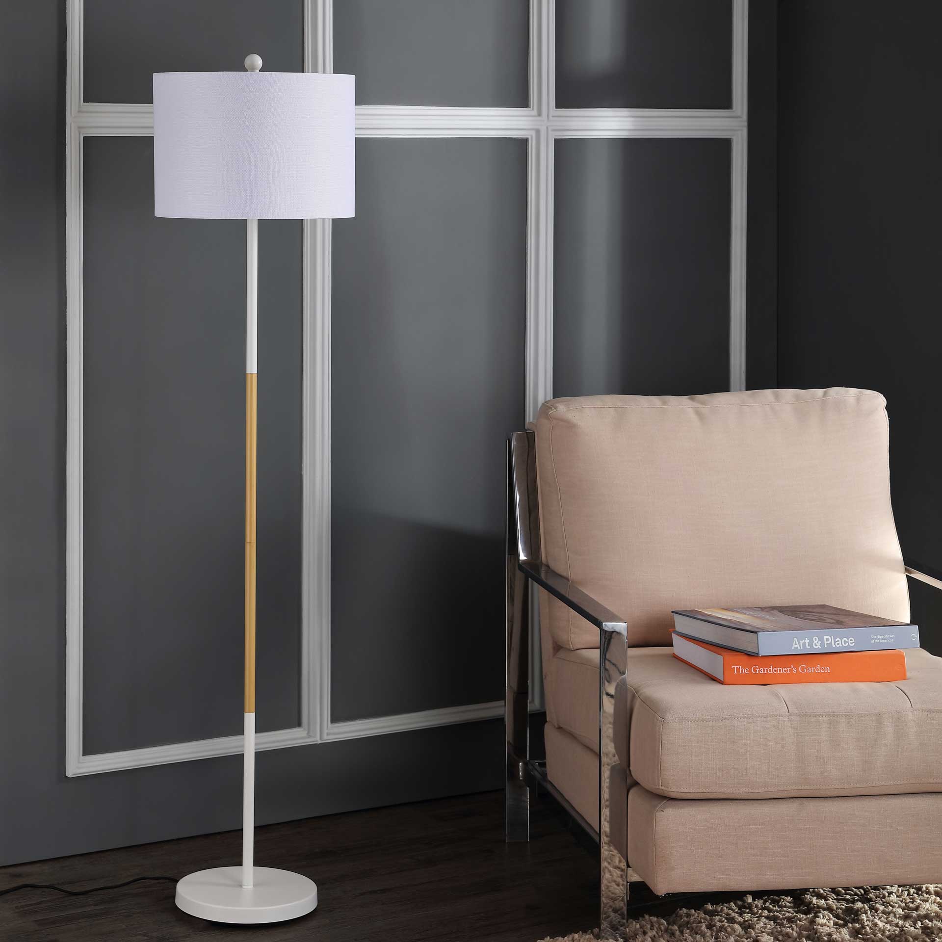 Medora Floor Lamp White - Image 3