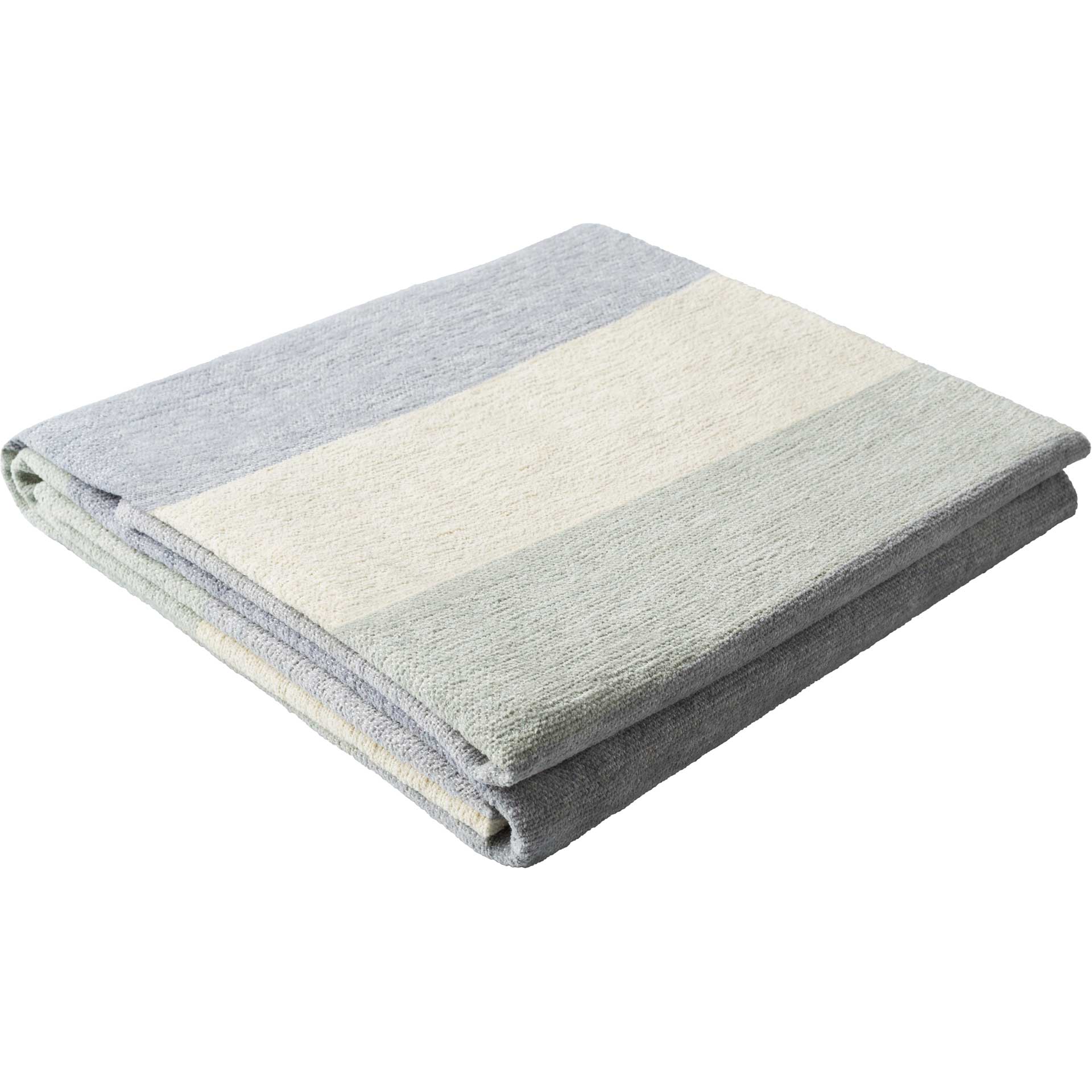 Meera Throw Pale Blue/Ice Blue/Cream - Image 3