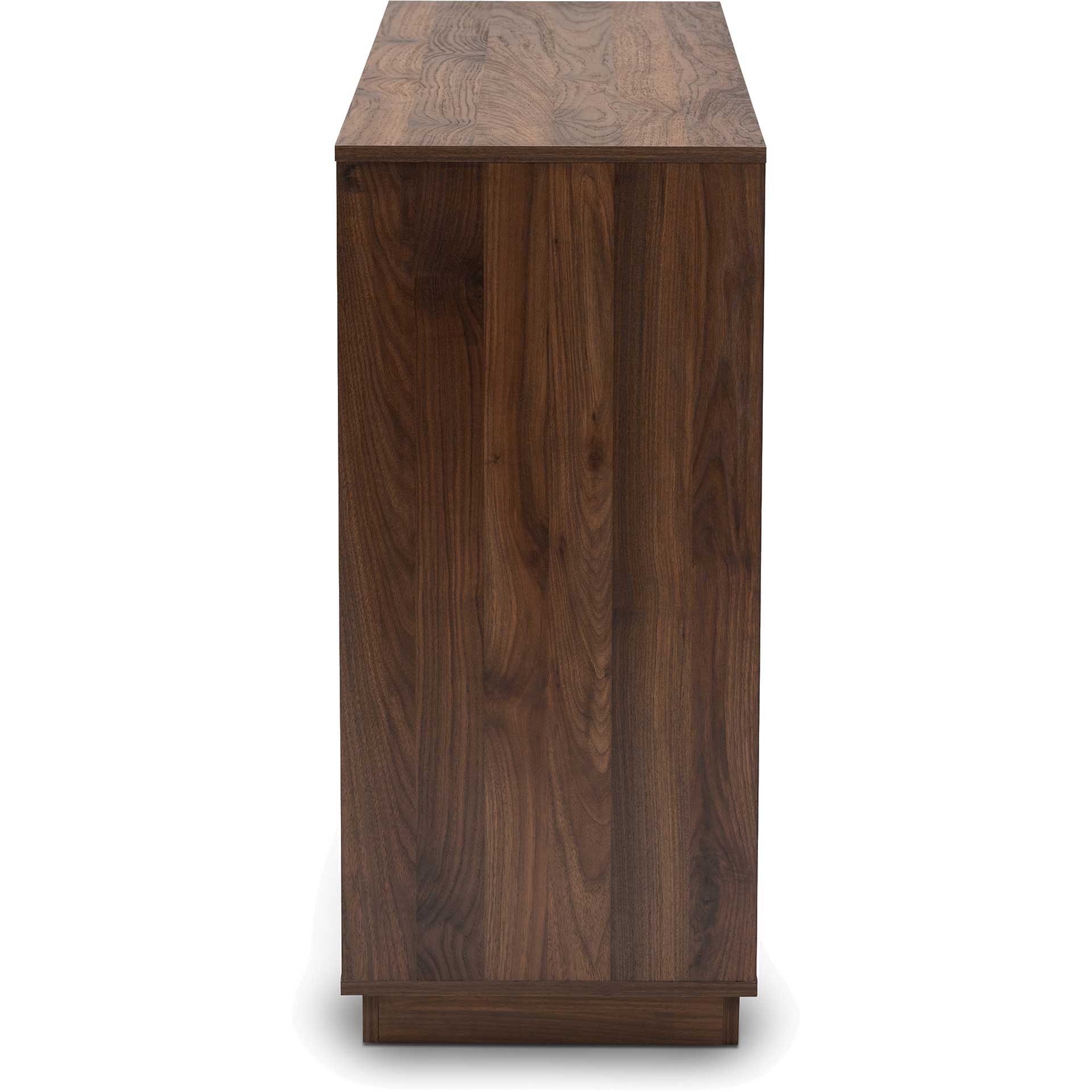 Mega 6-Drawer Dresser White/Walnut - Image 3