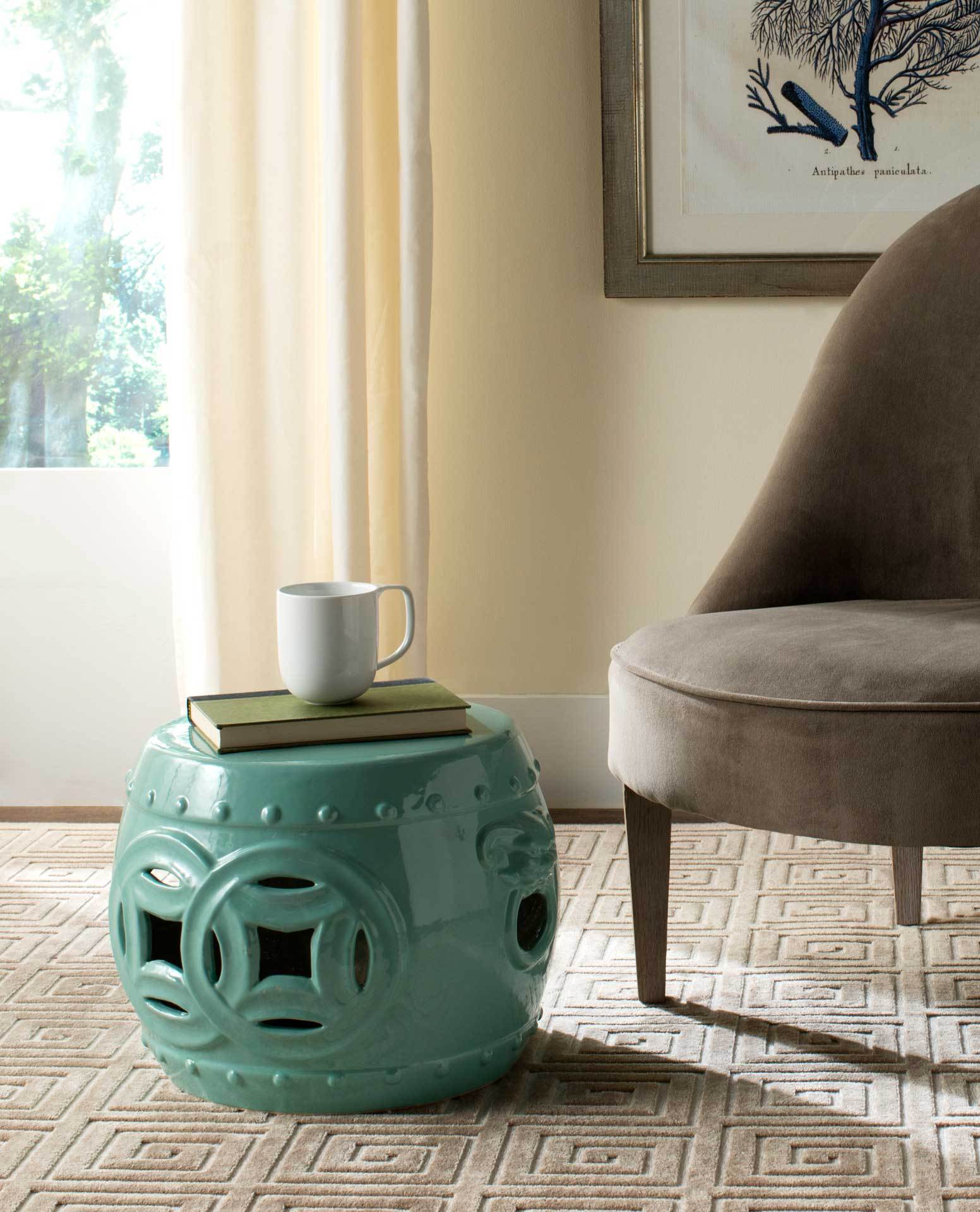 Megan Double Coin Garden Stool - Image 3