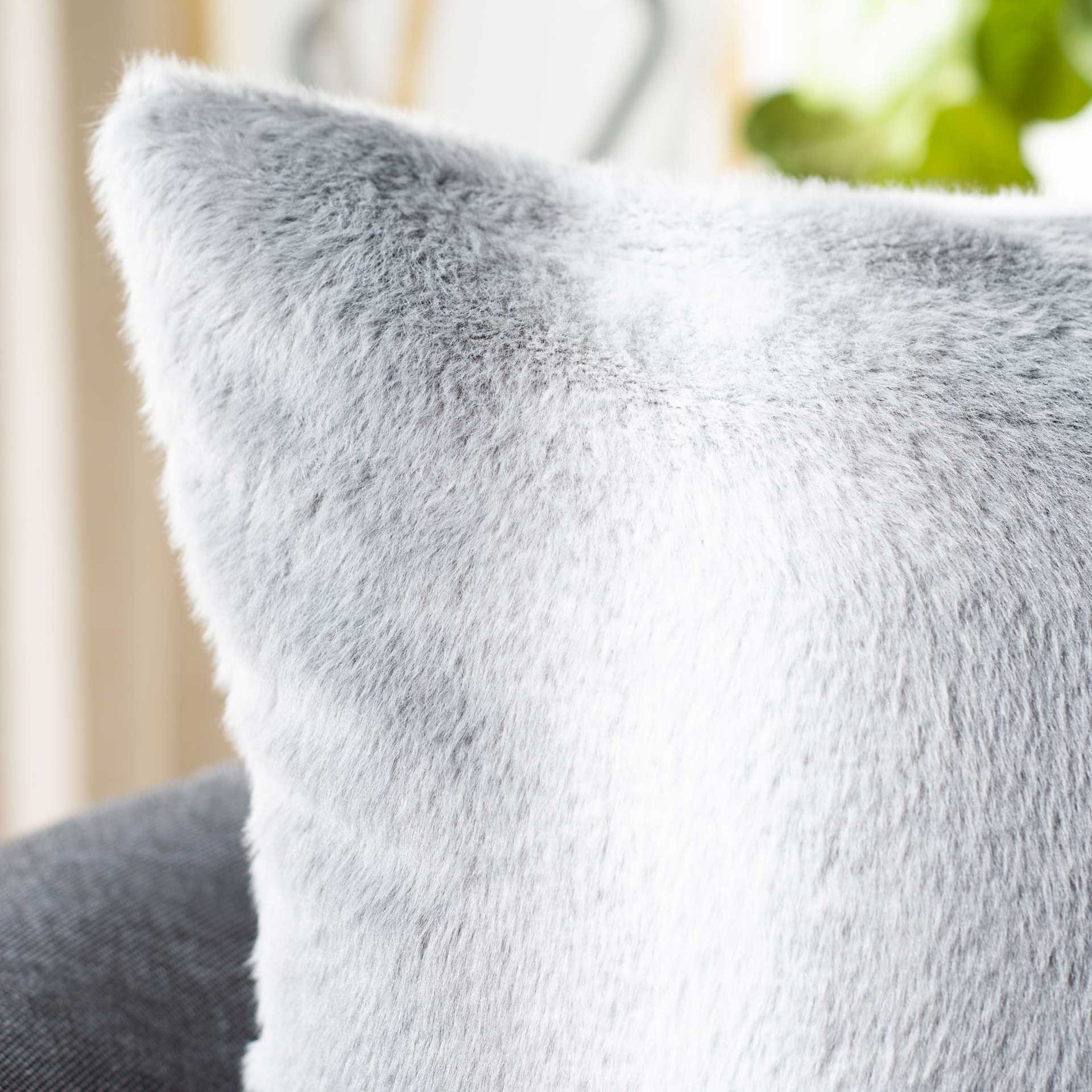 Melani Pillow Gray/White - Image 2