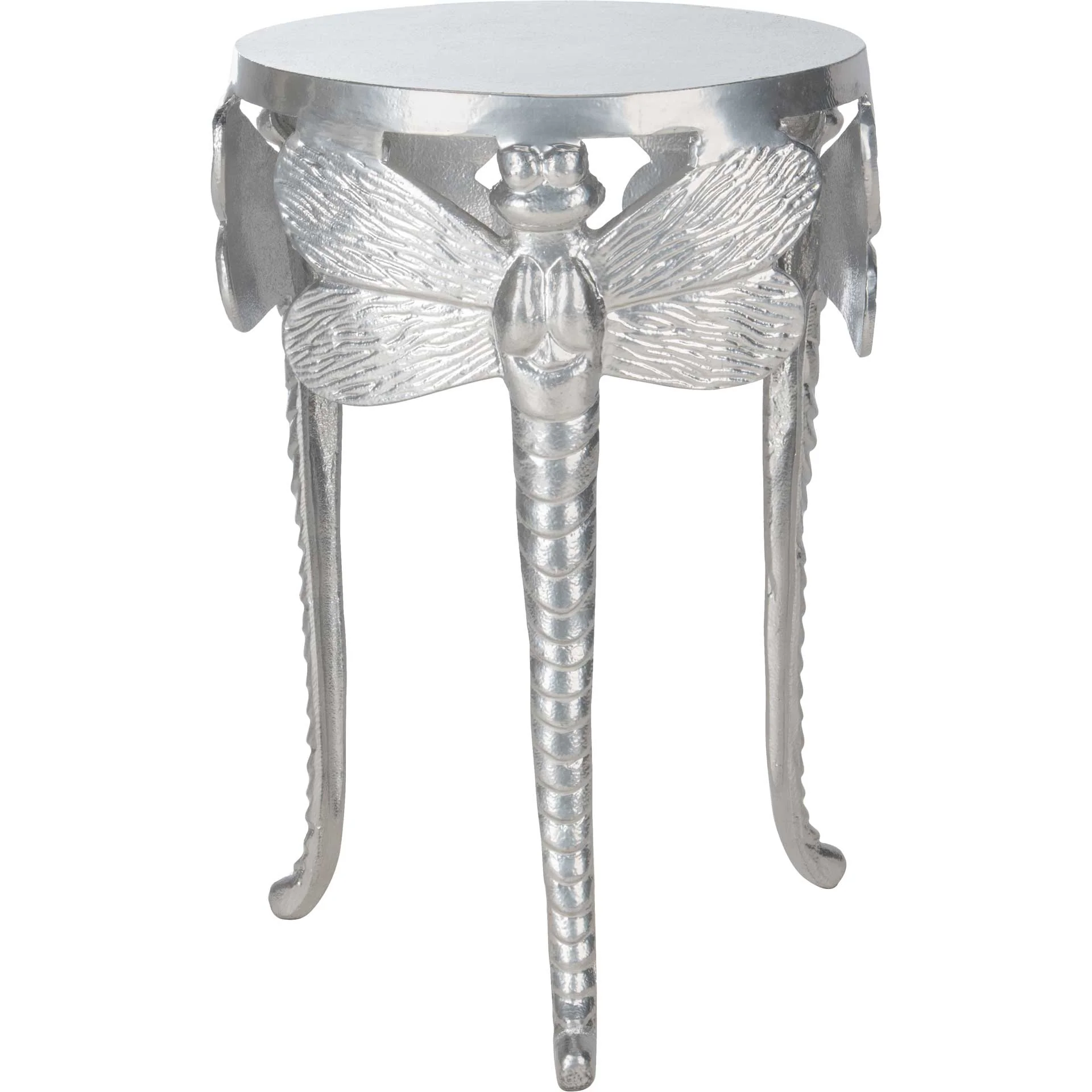 Melissa Dragonfly Legs Accent Table Silver - Image 2