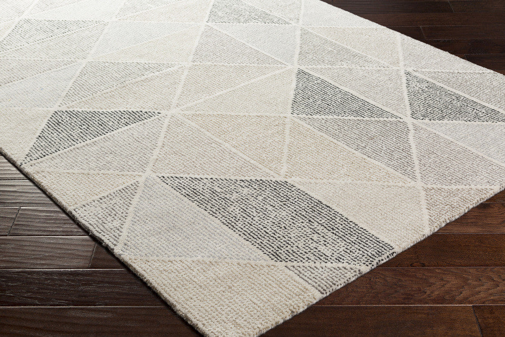 Melody Black/Charcoal/Light Gray Area Rug - Image 2