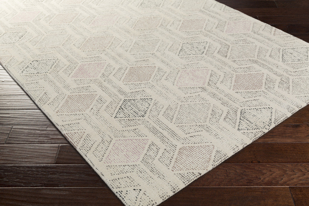 Melody Ivory/Gray/Mauve Area Rug - Image 2