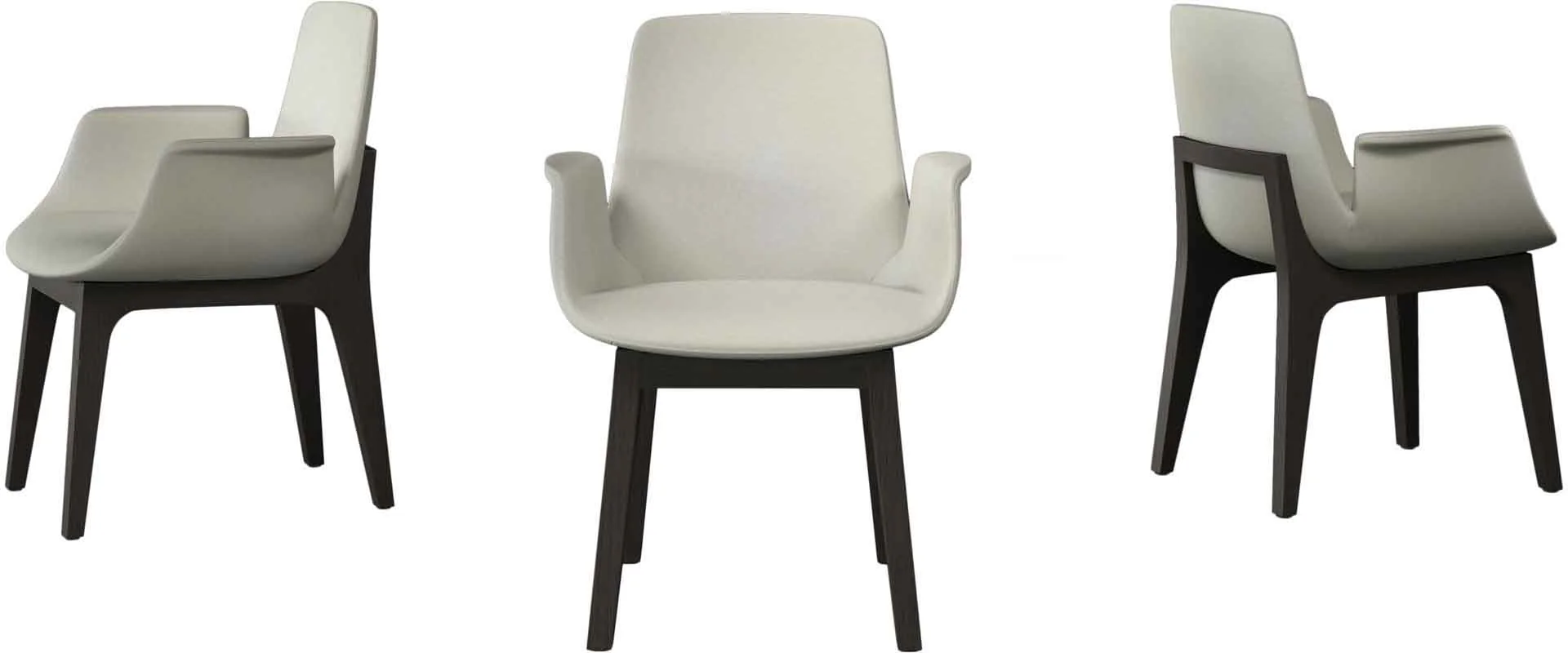 Mercer Dining Arm Chair Silver Birch - Image 4