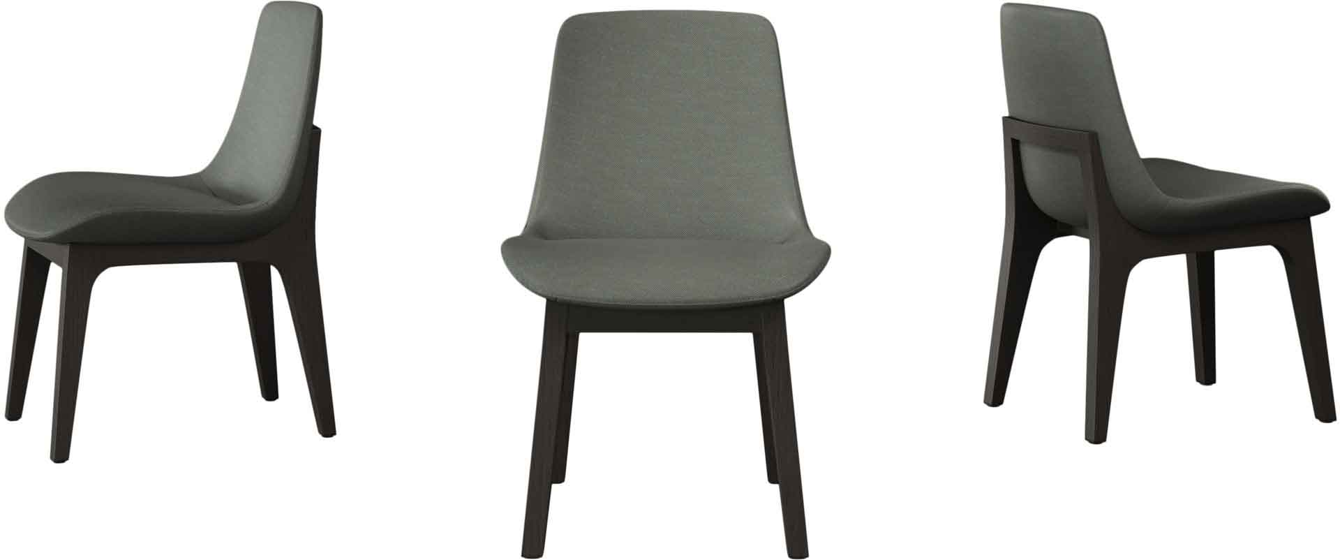 Mercer Dining Chair Graystone (Set of 2) - Image 2