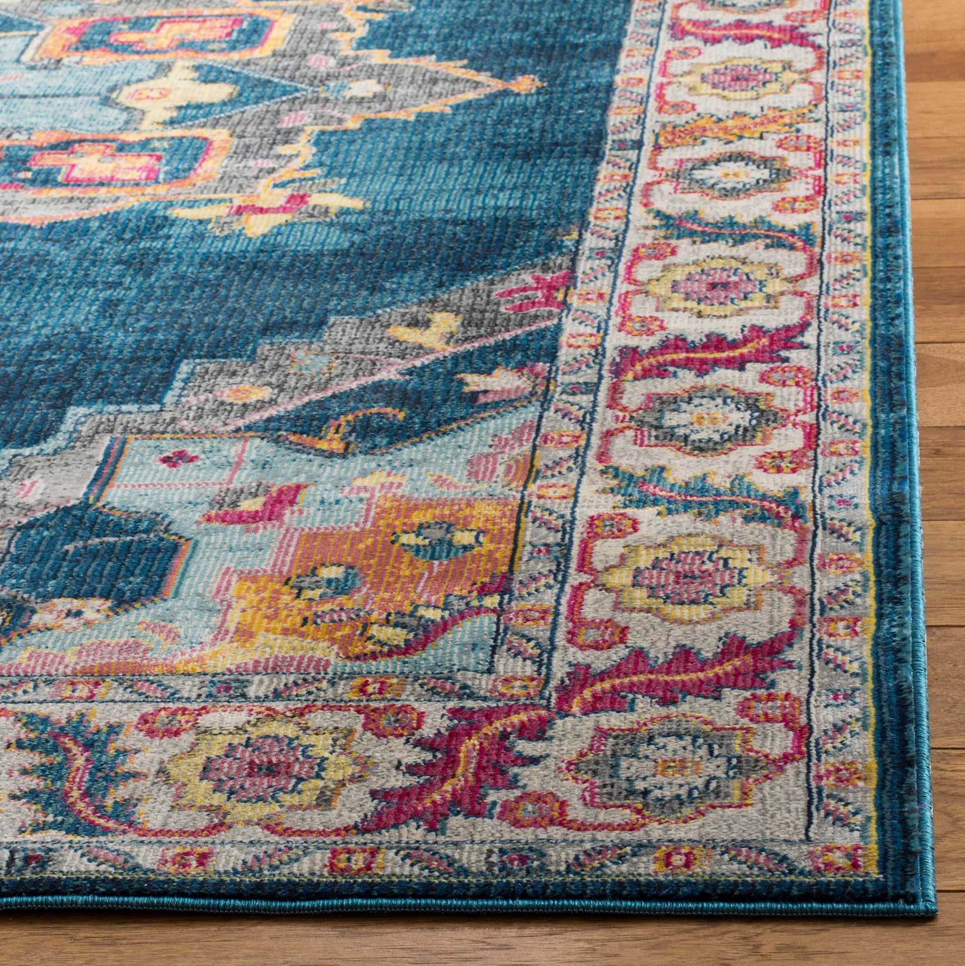 Merlot Blue/Multi Area Rug - Image 5