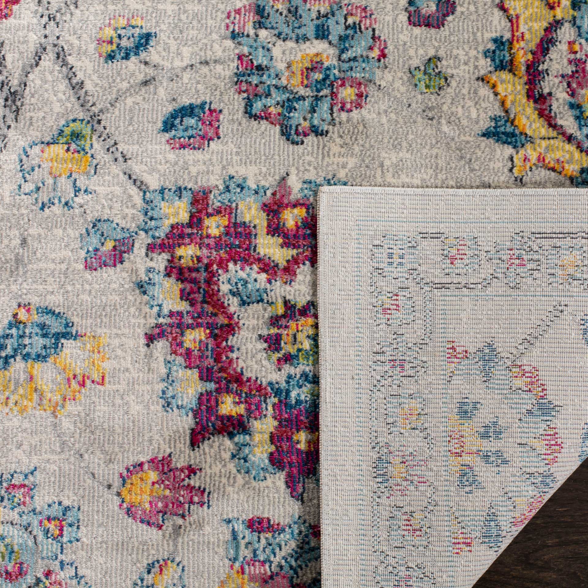 Merlot Cream/Multi Area Rug - Image 6