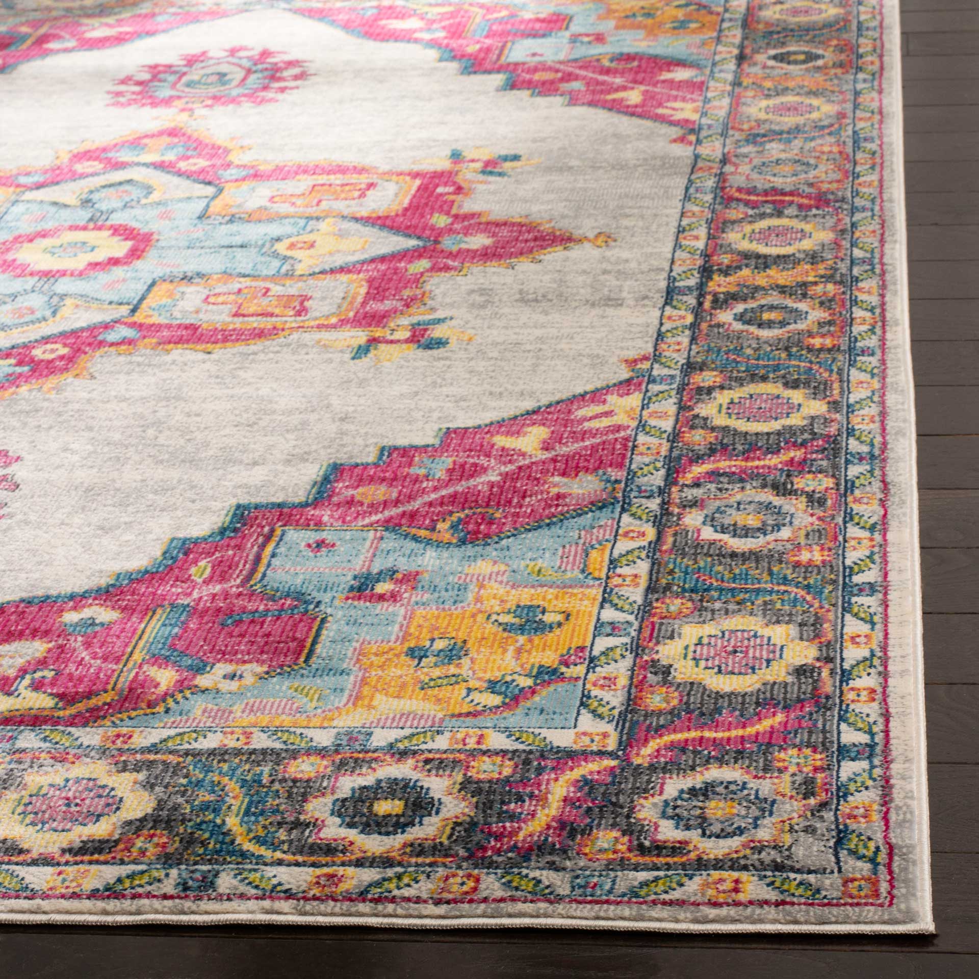 Merlot Cream/Red Area Rug - Image 5