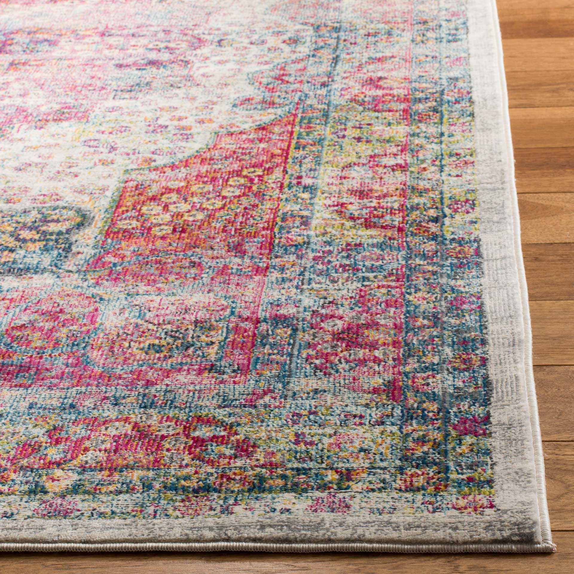 Merlot Cream/Ruby Area Rug - Image 5