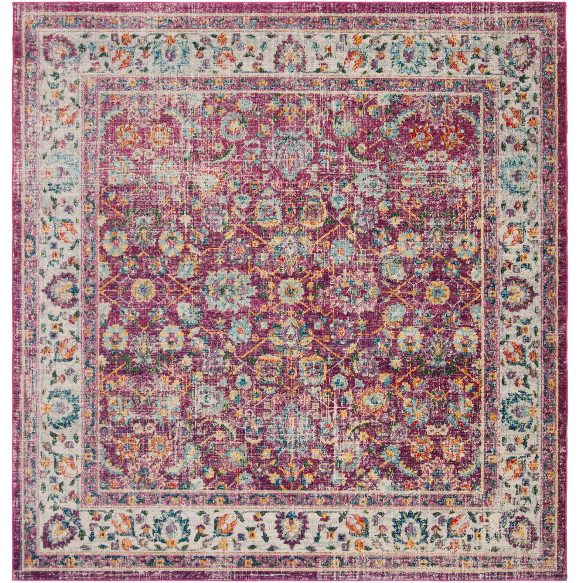 Merlot Red/Multi Area Rug - Image 2