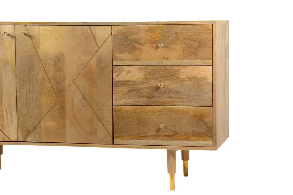 Mesa 3 Drawer Sideboard - Image 5