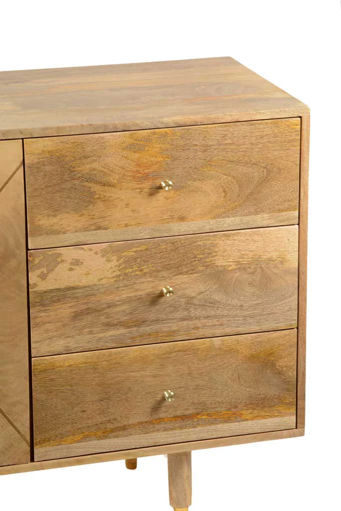 Mesa 3 Drawer Sideboard - Image 6