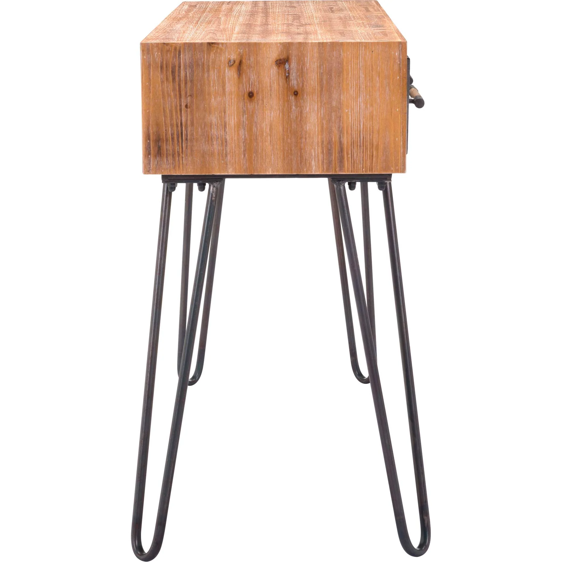 Metal Console Table Antique - Image 2