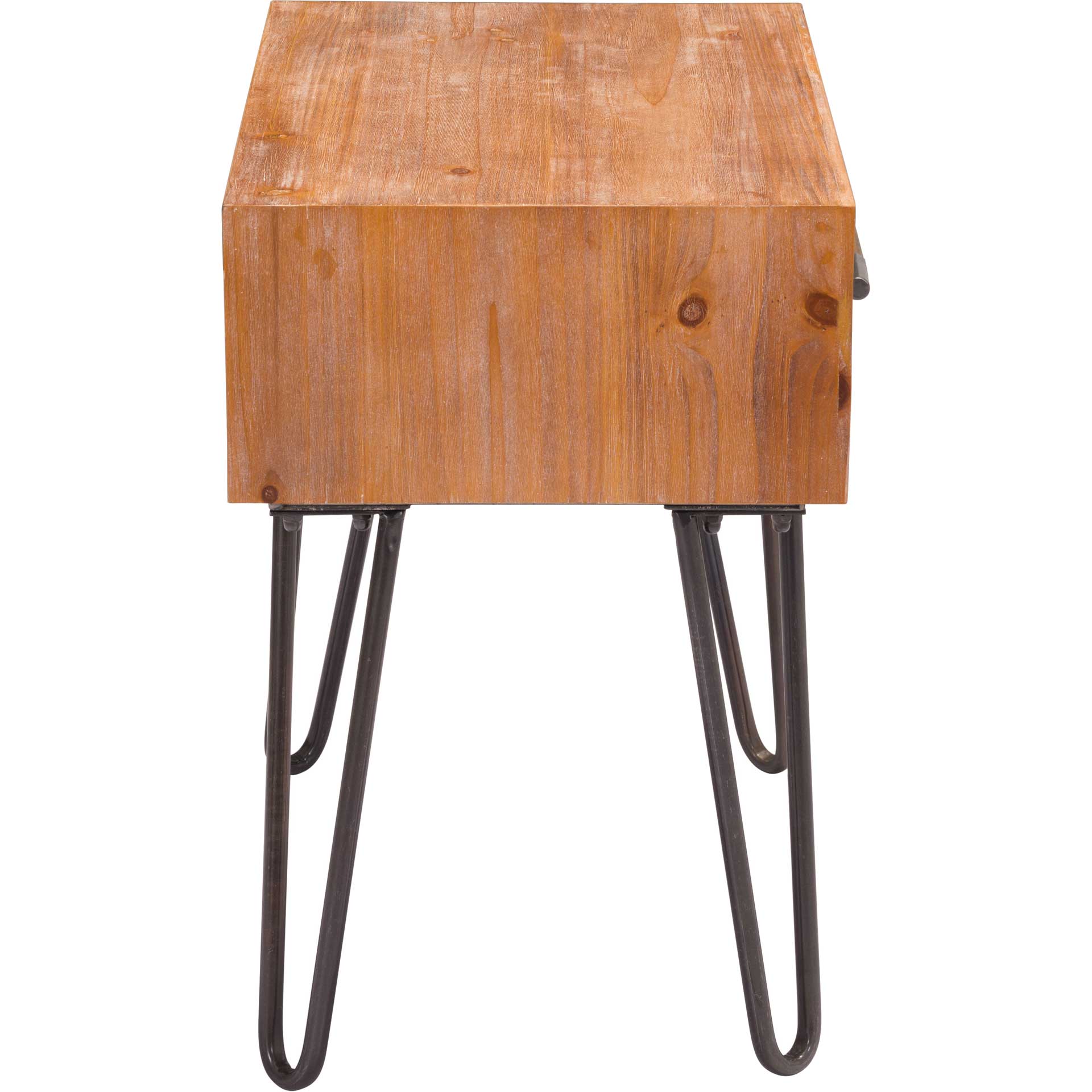 Metal End Table Antique - Image 2
