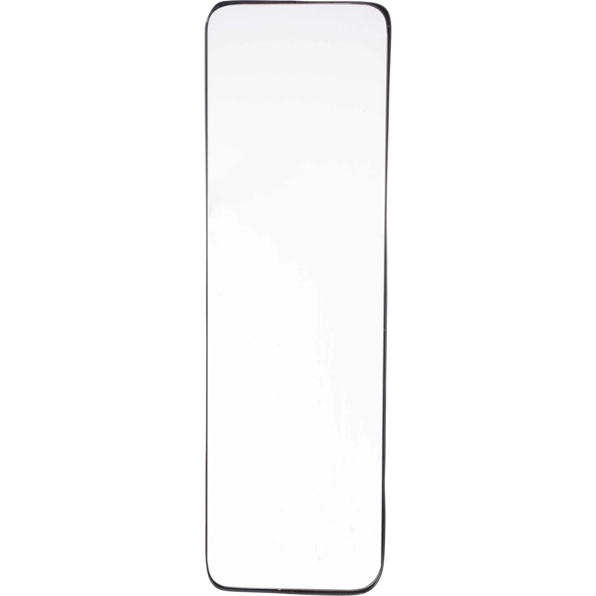 Metal Rectangular Mirror Black - Image 2