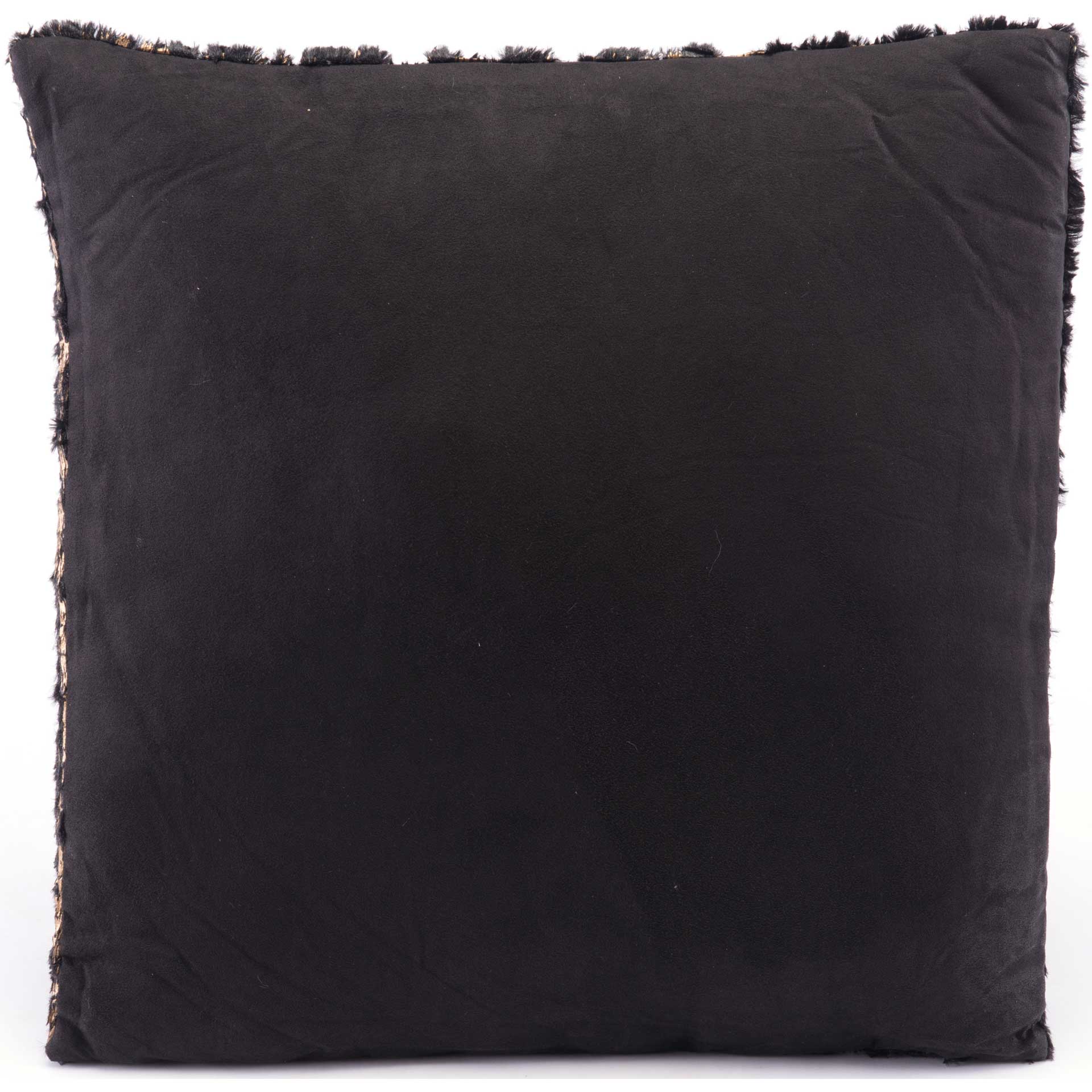Metallic Waves Pillow Black/Gold - Image 3