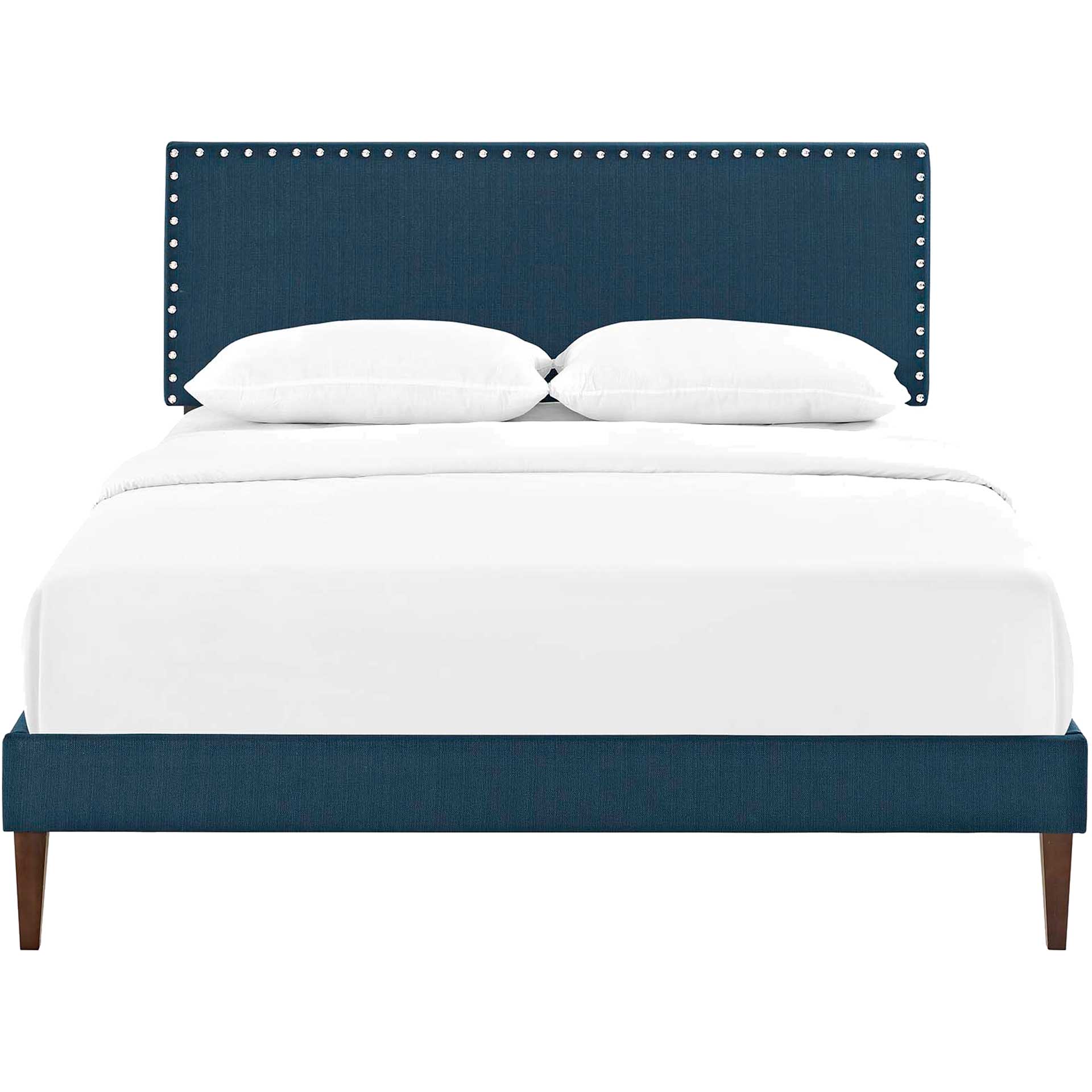 Methow Fabric Platform Bed Azure - Image 2